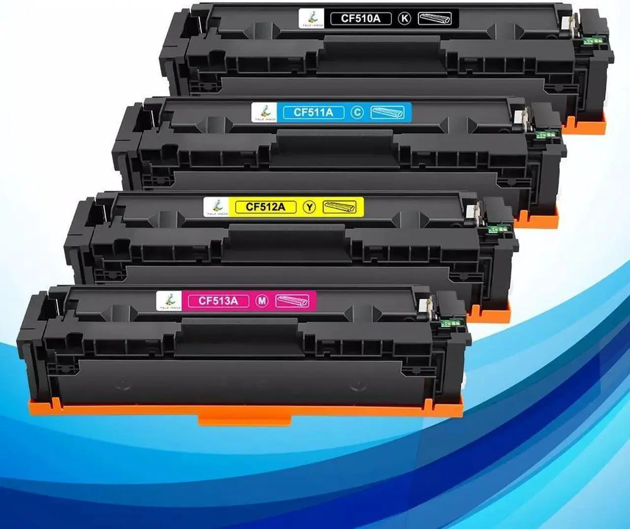 Alt view image 2 of 4 - 4x Laser Toner For CF510A 204A Color LaserJet Pro MFP M154nw M180nw M181fw