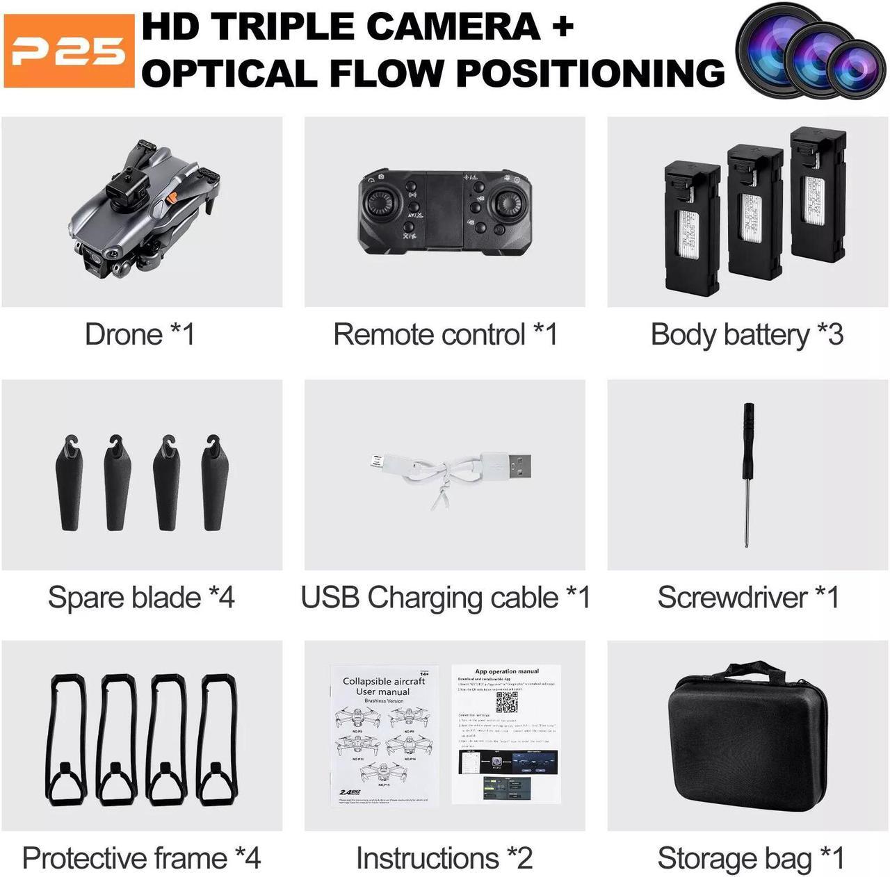 Alt view image 7 of 7 - 5G 8K GPS Drone x Pro with HD Dual Camera Drones WiFi FPV Foldable RC Quadcopter