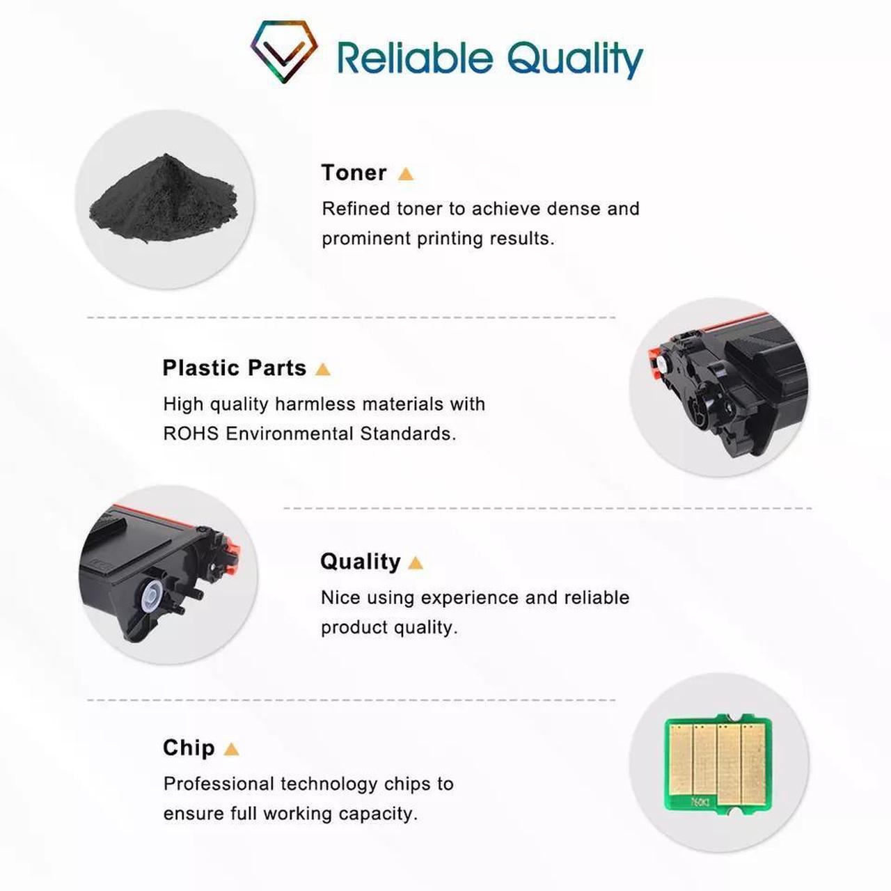 Alt view image 4 of 5 - 1 PACK TN850 Toner Compatible With Brother Hl-L6200dw Mfc-L5800dw Mfc-L5850dw