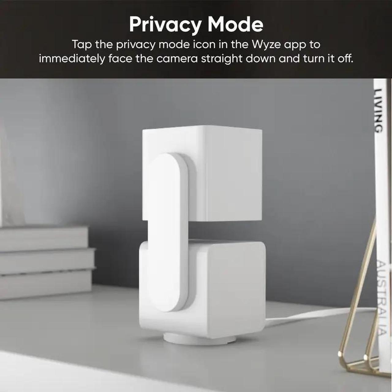 Alt view image 4 of 5 - WYZE Cam Pan v3 Indoor/Outdoor 1080p Pan/Tilt/Zoom Wi-Fi Smart Home Security Camera with Motion Tracking for Baby & Pet, Color Night Vision, 2-Way Audio, Works with Alexa & Google Assistant, white