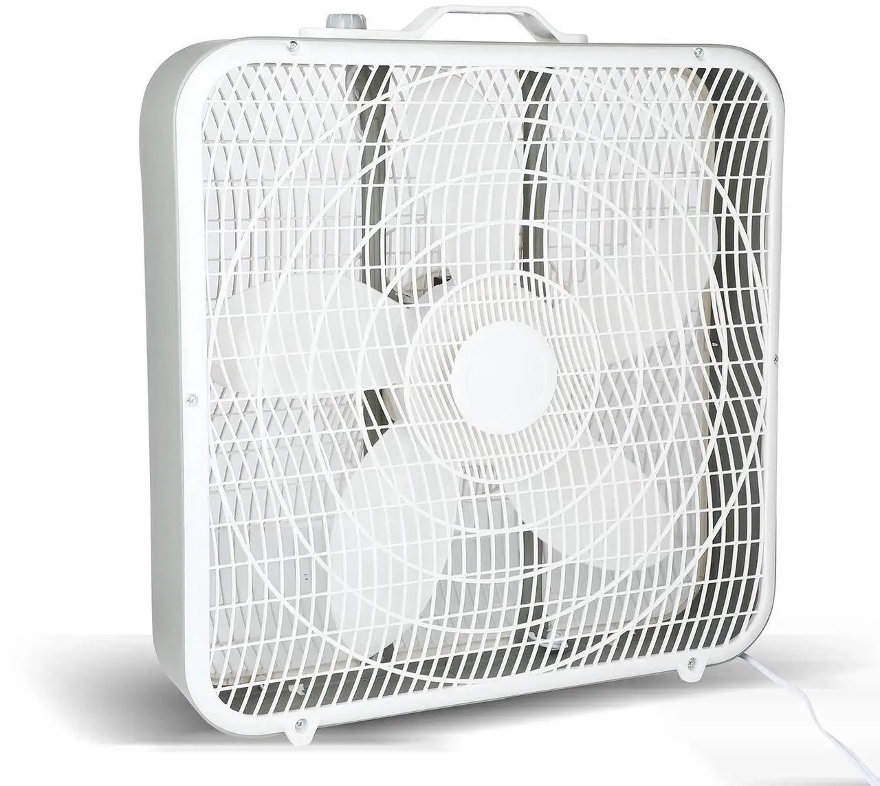 Main image of 20 Box Fan 3-Speed Cooling Table Fan with Aerodynamic Shaped Fan Blades
