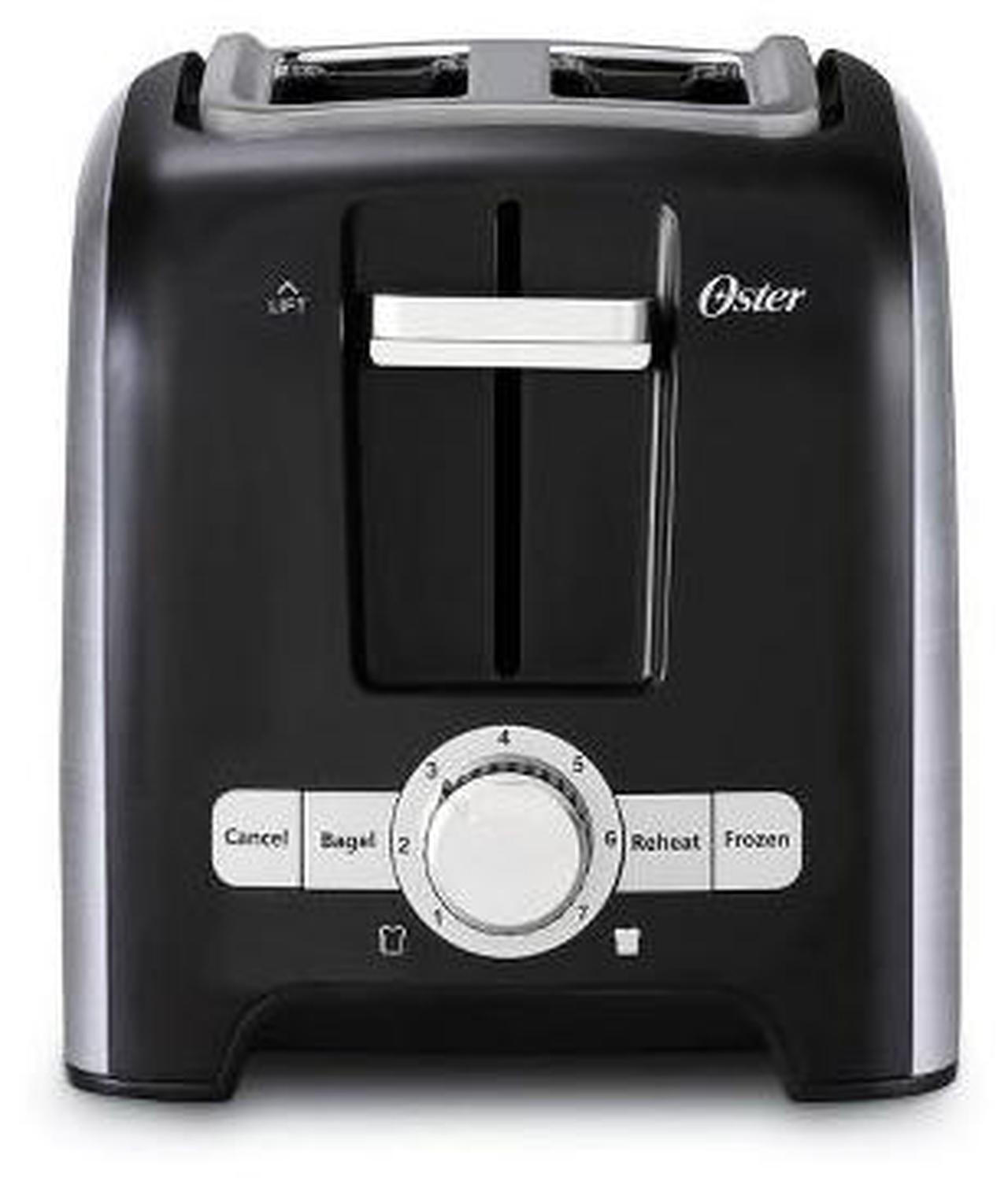Alt view image 2 of 10 - Oster 2 Slice Wide Slot Toaster - Brushed Stainless Steel 2153501