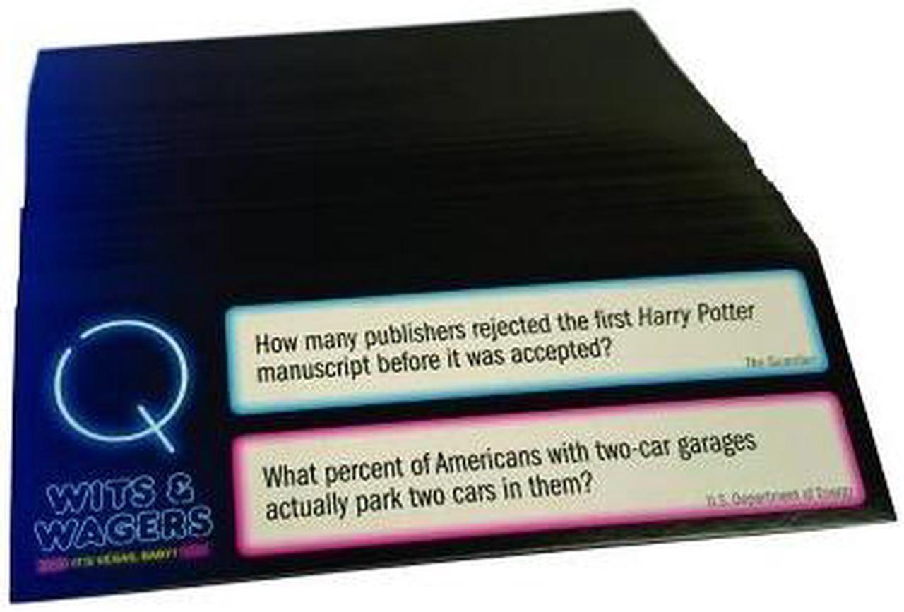 Alt view image 5 of 6 - Wits & Wagers Vegas Board Game