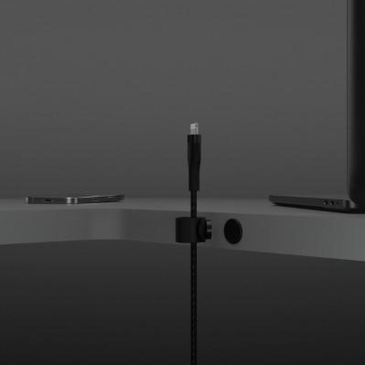 Alt view image 16 of 16 - Belkin USB-C Cable with Lightning Connector CAA011BT2MBK