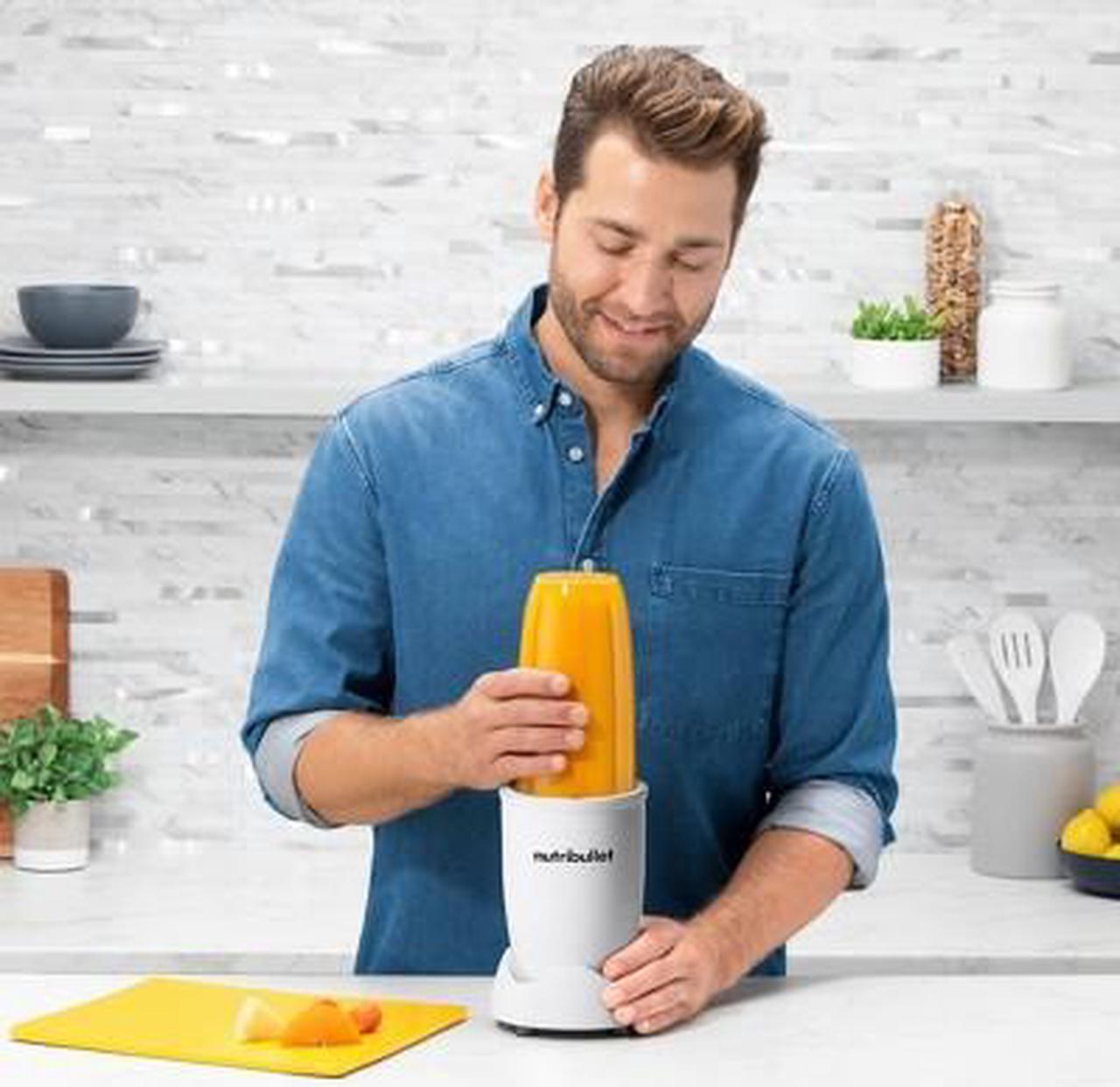 Alt view image 11 of 12 - NutriBullet NB90901AW 32 Oz. Pro Personal Blender - White