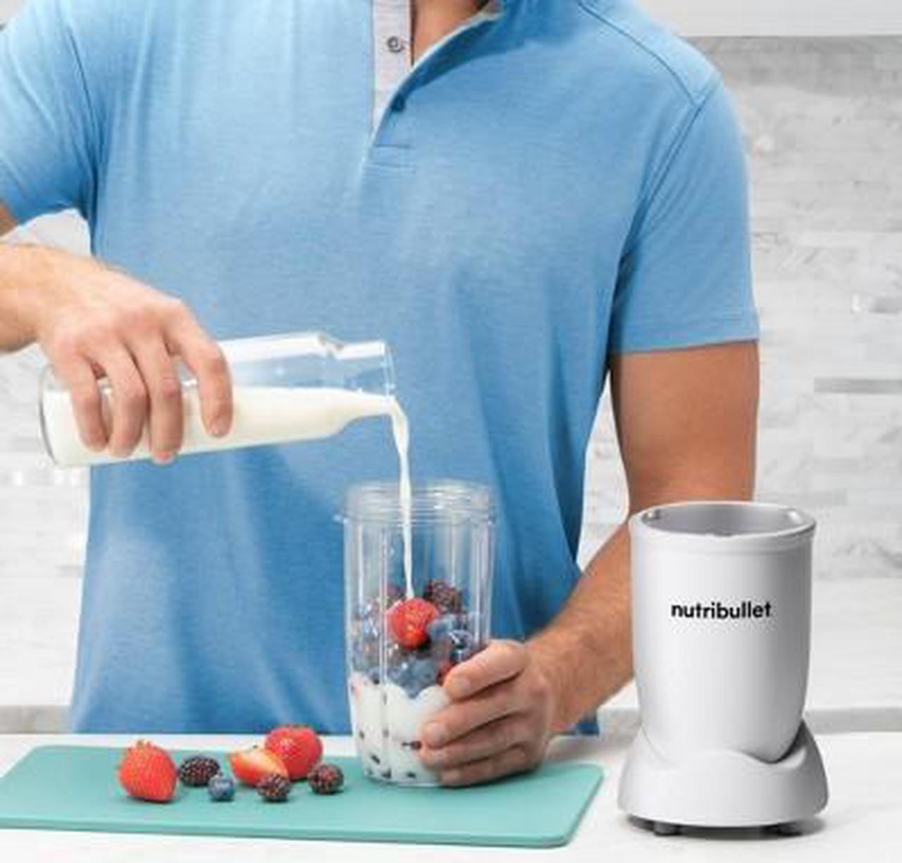 Alt view image 12 of 12 - NutriBullet NB90901AW 32 Oz. Pro Personal Blender - White
