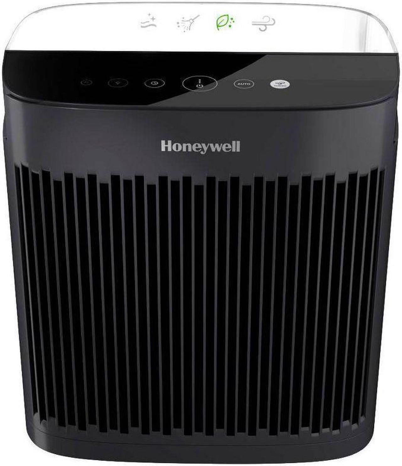 Alt view image 7 of 10 - Honeywell InSight HEPA Air Purifier - Black, HPA5100B - True HEPA, Activated Carbon - 190 Sq. ft. - Black