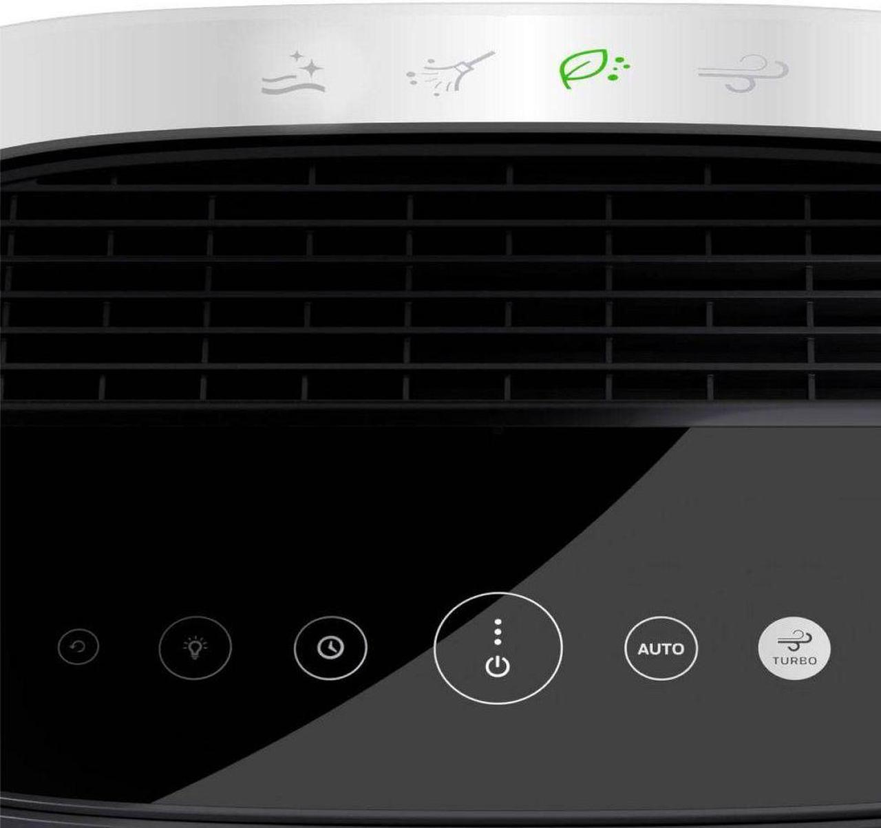 Alt view image 8 of 10 - Honeywell InSight HEPA Air Purifier - Black, HPA5100B - True HEPA, Activated Carbon - 190 Sq. ft. - Black