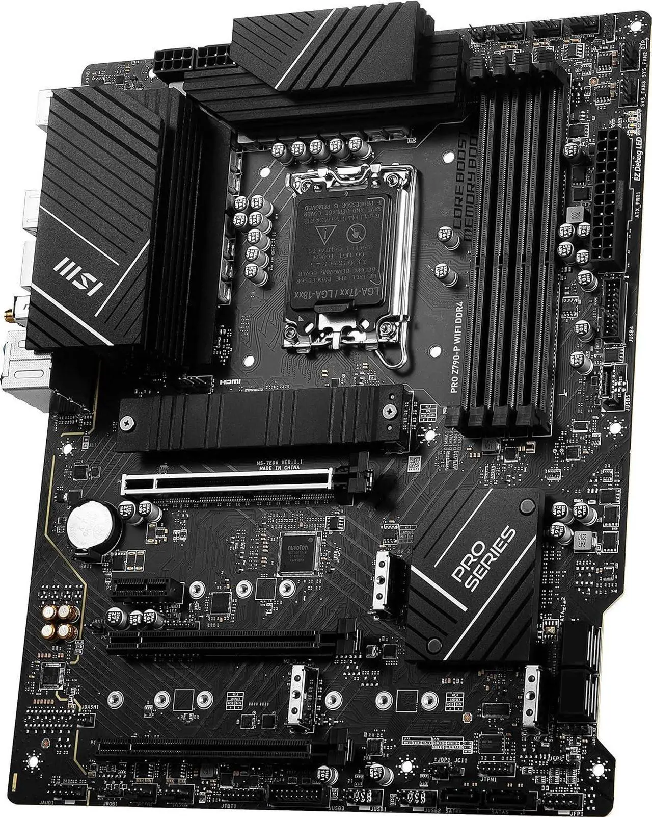 Alt view image 4 of 5 - INLAND Micro Center CPU Motherboard Intel Core i7-12700K 12 Cores up to 5.0 GHz Unlocked LGA 1700 Desktop Processor with Integrated Graphics Plus MSI PRO Z790-P WiFi DDR4 Motherboard