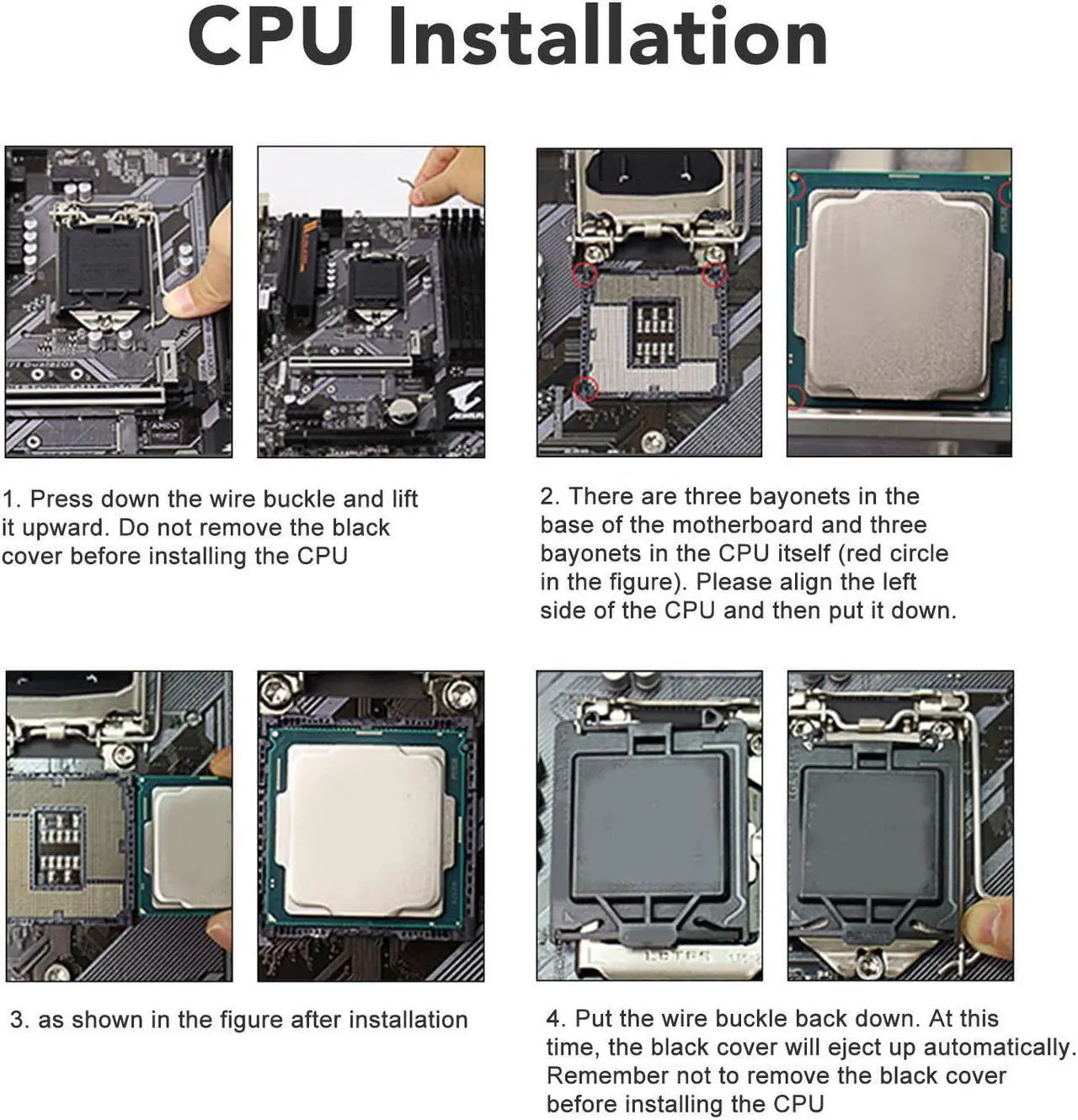 Alt view image 5 of 5 - H110 Motherboard MATX - Supports LGA 1151 6th/7th/8th/9th Gen Processors, with Dual Channel DDR4, PCIe 3.0 X16, M.2 Slot, VGA, USB 3.0, USB 2.0,3.0