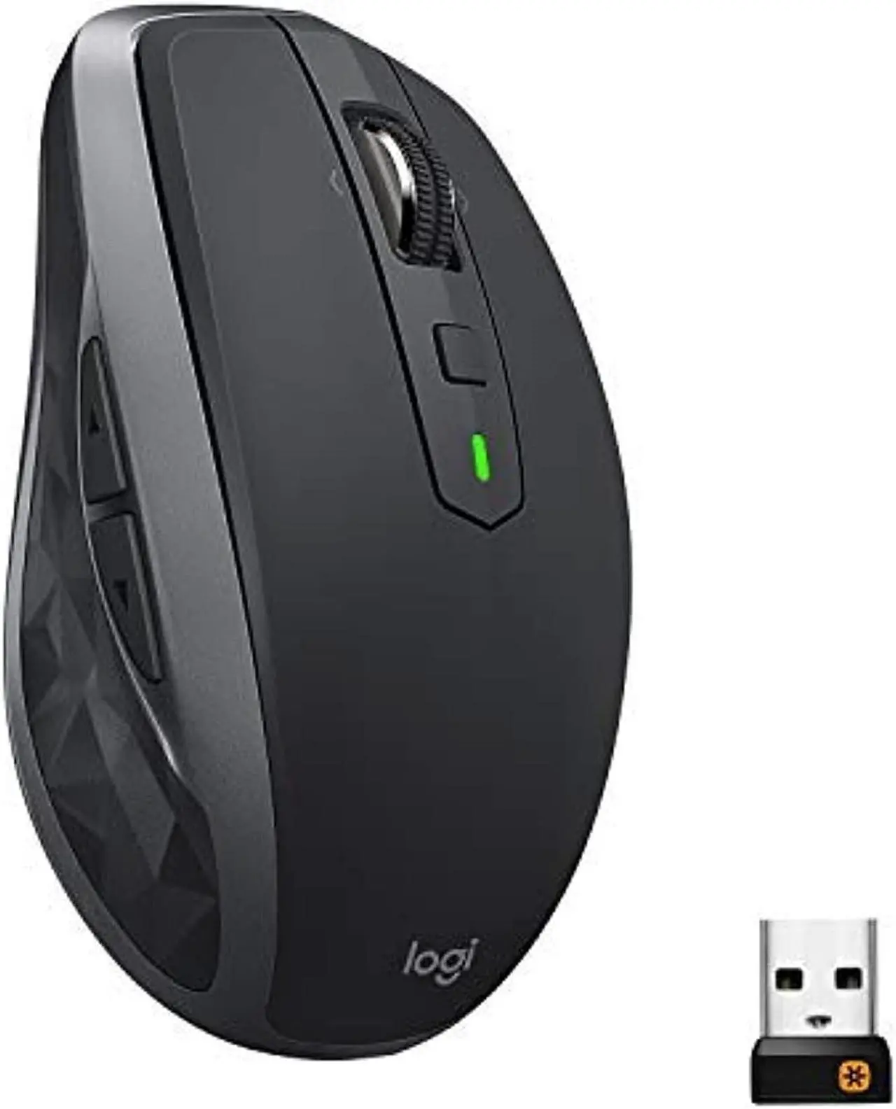 Main image of logitech - MX Anywhere 2S Wireless Laser Mouse - Black