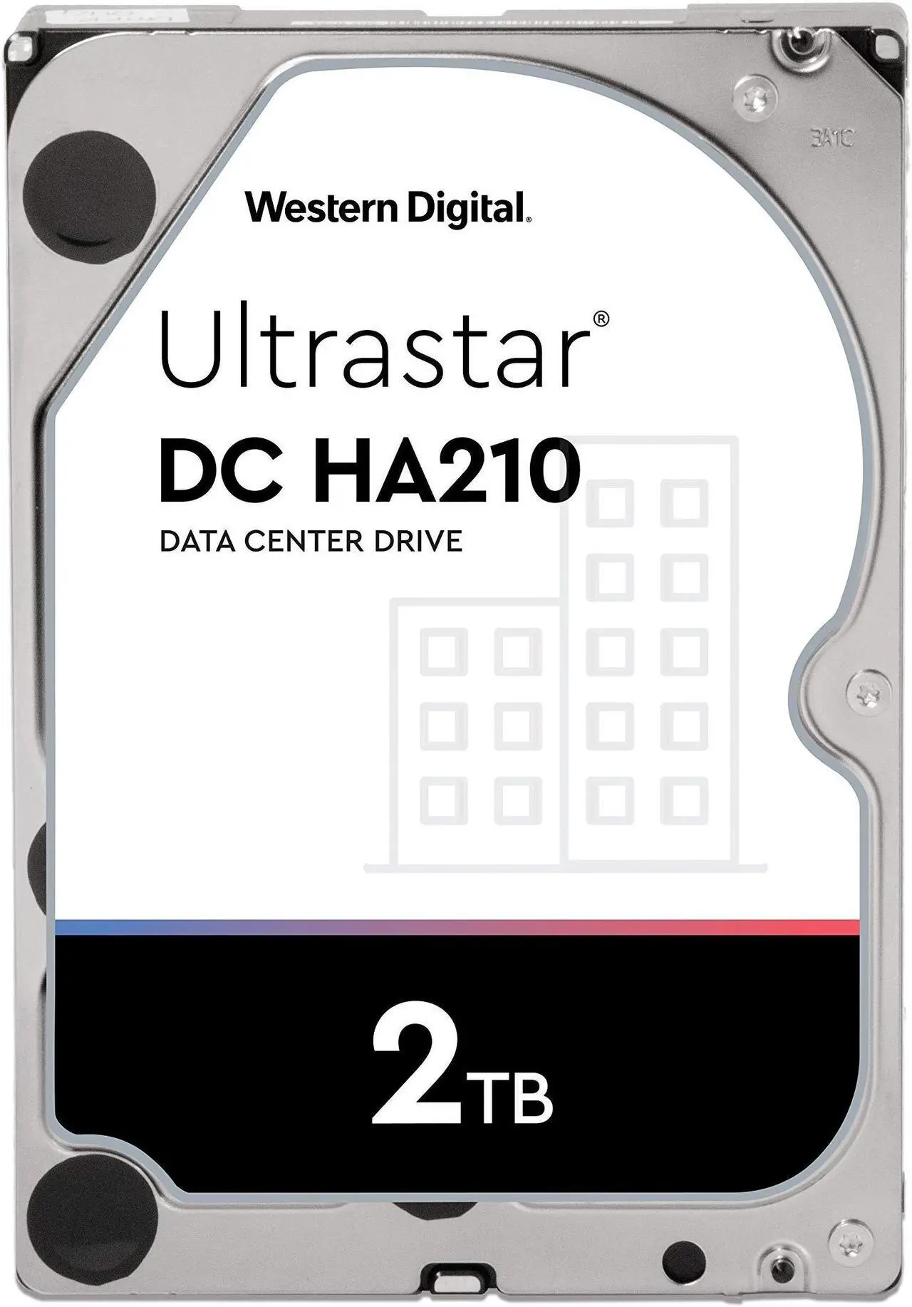 Main image of Western Digital 2TB Ultrastar DC HA200 SATA HDD - 7200 RPM Class, SATA 6 Gb/s, 128MB Cache, 3.5" - HUS722T2TALA604