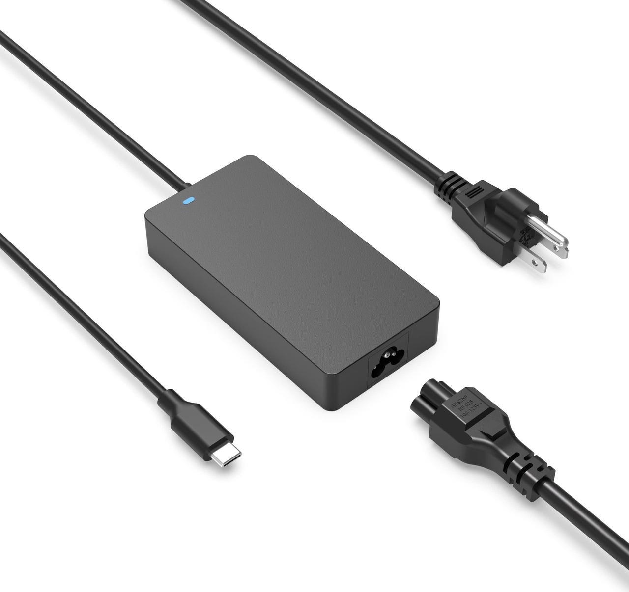 Main image of 100W USB-C AC Charger Fit for Asus Rog Zephyrus G14 G16 GU605 GU605MI GU605MY GU605MZ GU605MU GU605MV GA403 GA403UV GA403UI GA403UU, ROG Strix G16 G614 G614JZR, Tuf Gaming F16 FX607 FX607JV Laptop