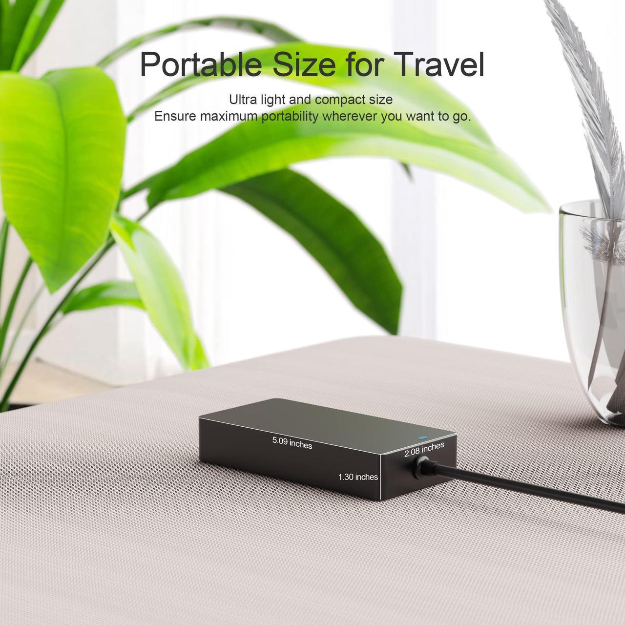 Alt view image 4 of 5 - 100W USB-C AC Charger Fit for Asus Rog Zephyrus G14 G16 GU605 GU605MI GU605MY GU605MZ GU605MU GU605MV GA403 GA403UV GA403UI GA403UU, ROG Strix G16 G614 G614JZR, Tuf Gaming F16 FX607 FX607JV Laptop