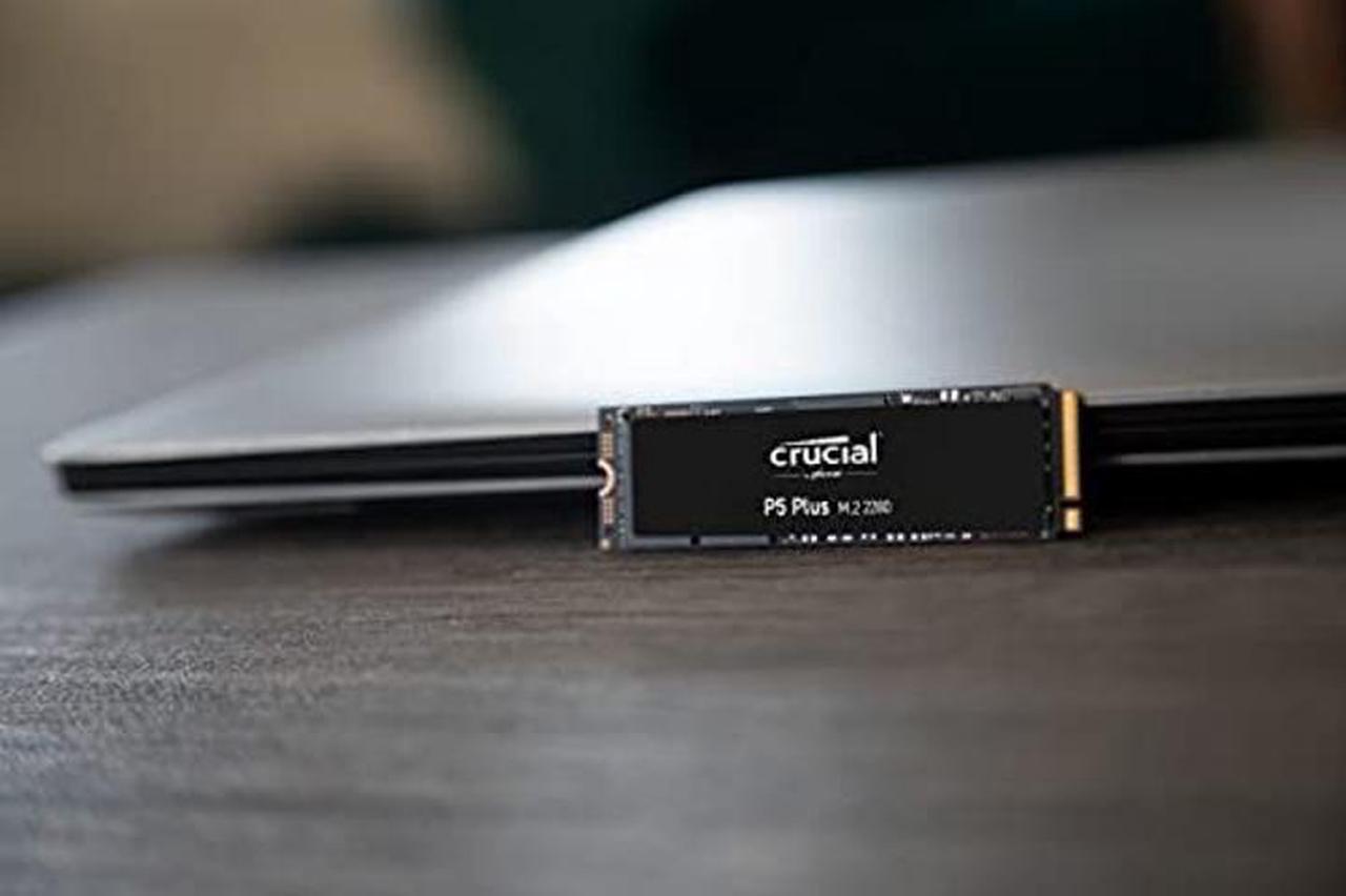 Alt view image 3 of 3 - Crucial P5 Plus 1TB PCIe Gen4 3D NAND NVMe M.2 Gaming SSD, up to 6600MB/s - CT1000P5PSSD8 Solid State Drive