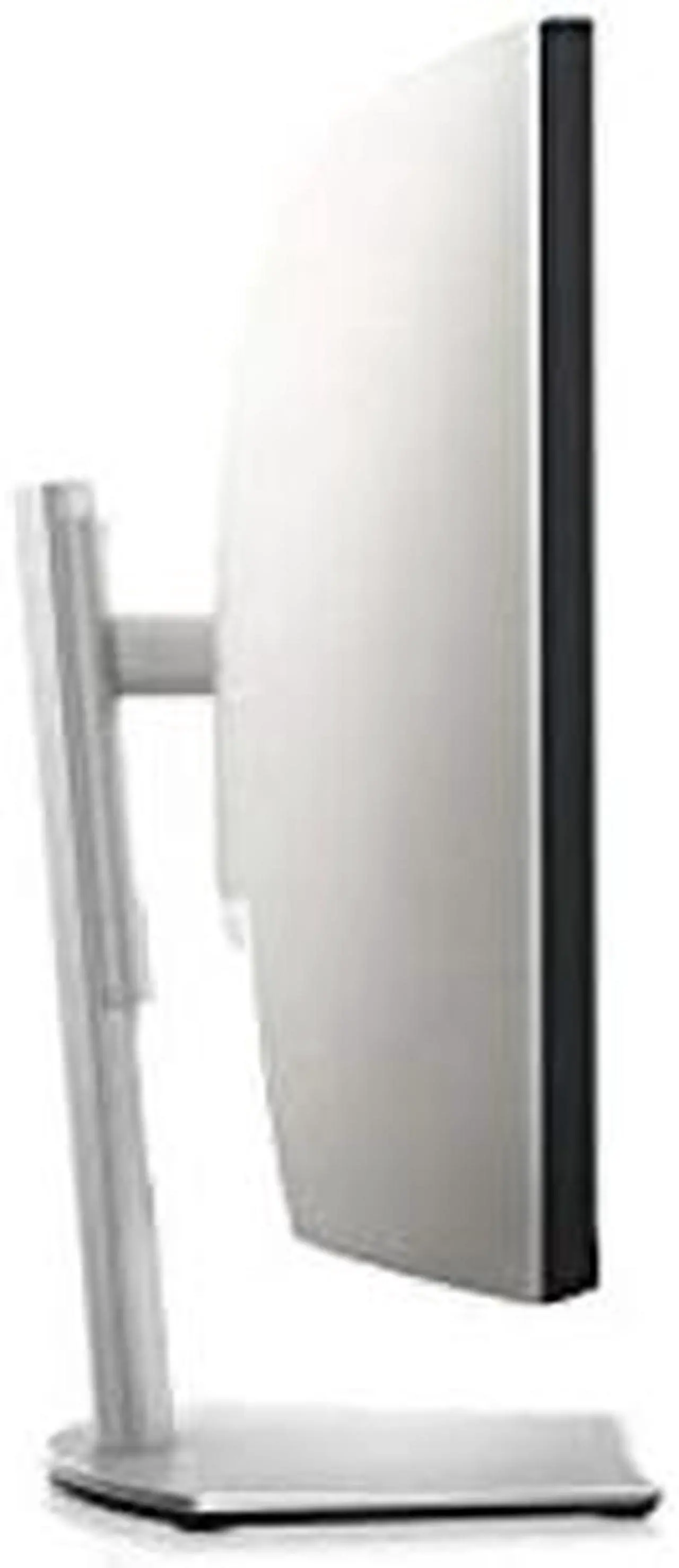 Alt view image 4 of 5 - Dell S3423DWC Curved USB-C Monitor - 34-Inch WQHD (3440x1440) 100Hz 4Ms 21:9 Display, USB-C Connectivity, 2 x 5w Audio Output, 16.7 Million Colors, Height/Tilt Adjustable - Silver