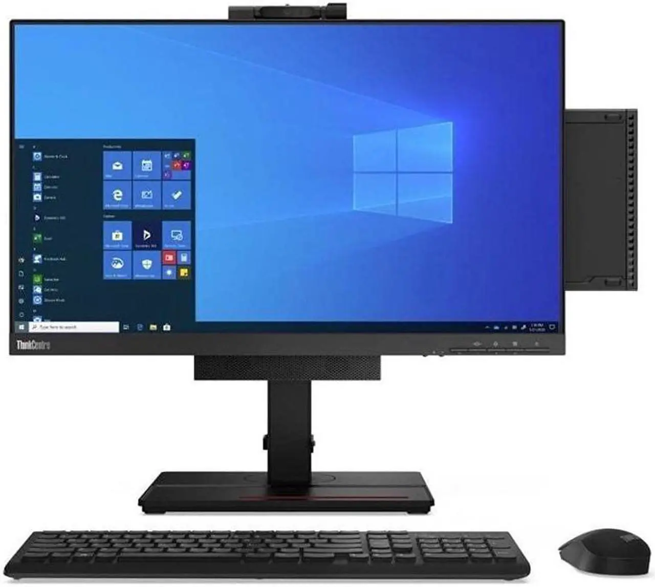 Alt view image 2 of 5 - Lenovo ThinkCentre M75q-1 11A4001WUS Desktop Computer - AMD Ryzen 5 3400GE 3.30 GHz - 8 GB RAM DDR4 SDRAM - 256 GB SSD - Tiny