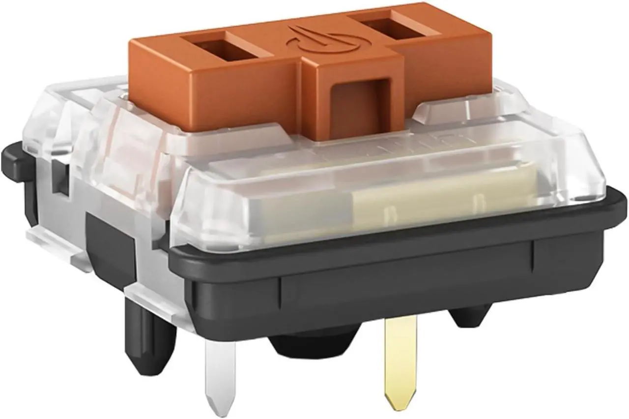 Main image of Kailh Choc Low Profile Switch Tactile Switch 5-Pin Switches 1350 Chocolate for Mechanical Gaming Keyboard Switch(Brown,72pcs)
