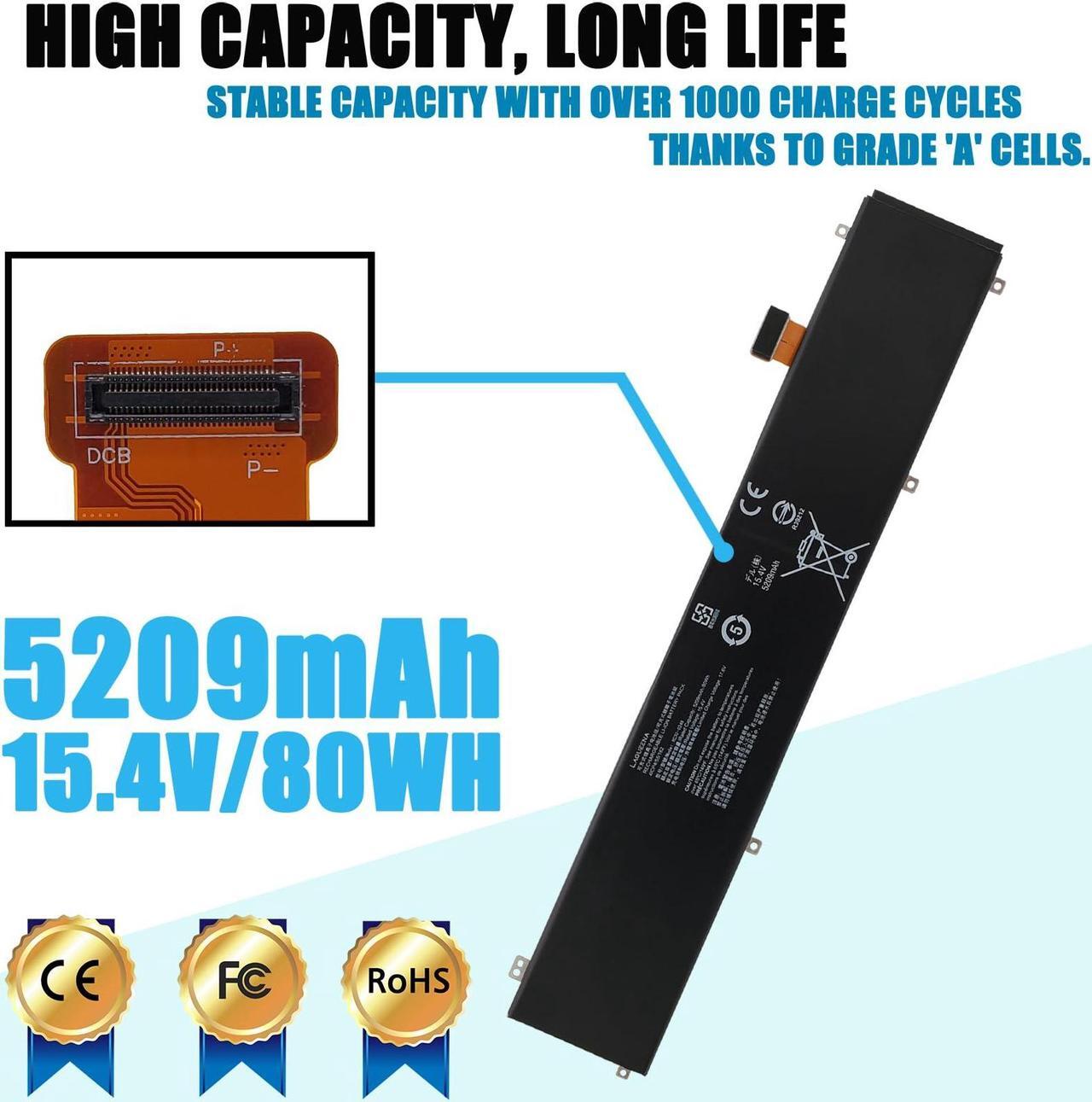 Alt view image 2 of 5 - LAQUEENA RC30-0248 Laptop Battery Compatible with Razer Blade 15 2018 Advanced RZ09-02386E92 RZ09-02385 RZ09-02386 RZ09-02886 RZ09-02887 RZ09-02888 RZ09-0301 RZ09-0313 Series RZ09-0238 RZ09-02385