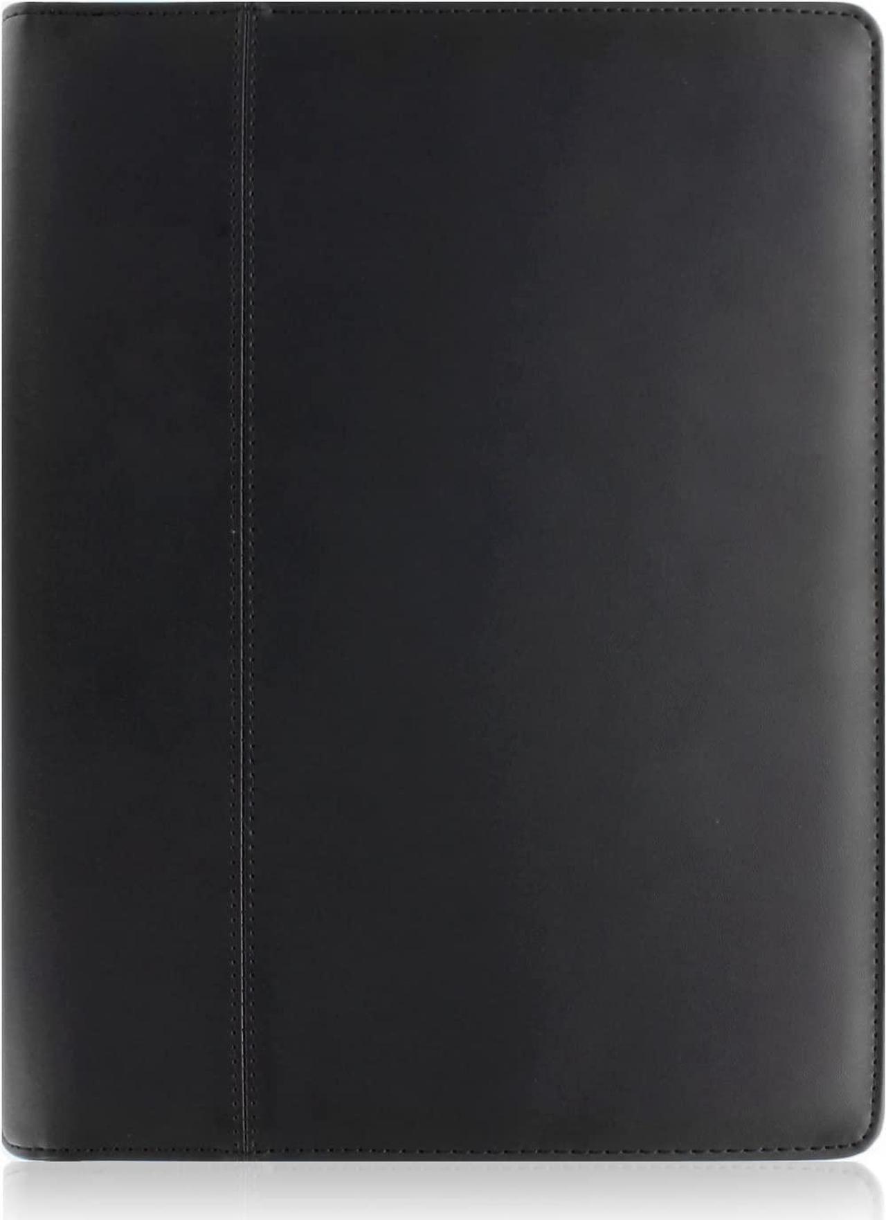 Alt view image 4 of 5 - KHOMO Universal Tablet Padfolio Zippered Case for iPad Pro 12.9 Inch - Black - Compatible with All Versions of iPad Pro 12.9 inches (KHO-1700)