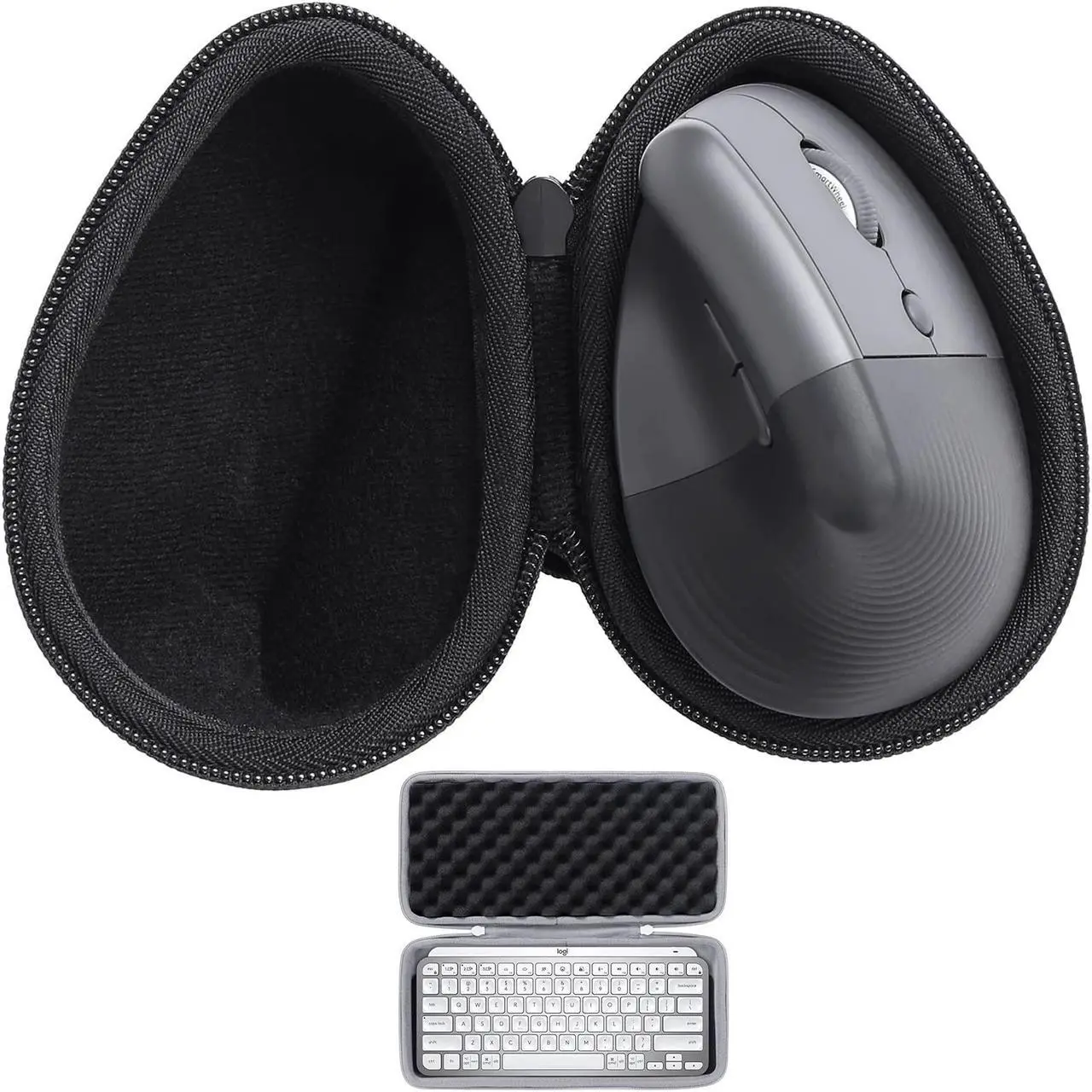 Main image of Hard Case for Logitech Lift Vertical Mouse + MX Keys Mini Keyboard