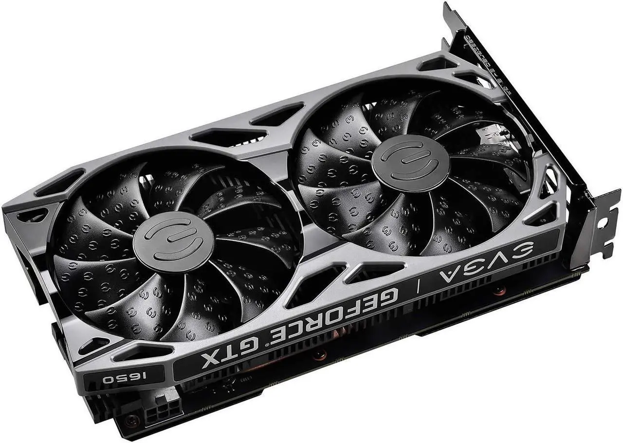 Alt view image 5 of 5 - EVGA GeForce GTX 1650 SC Ultra Gaming, 04G-P4-1057-KR, 4GB GDDR5, Dual Fan, Metal Backplate
