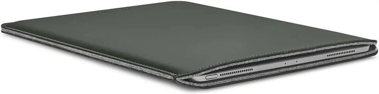 Alt view image 4 of 5 - Coated PU Sleeve for 12.9-inch iPad Pro - Green