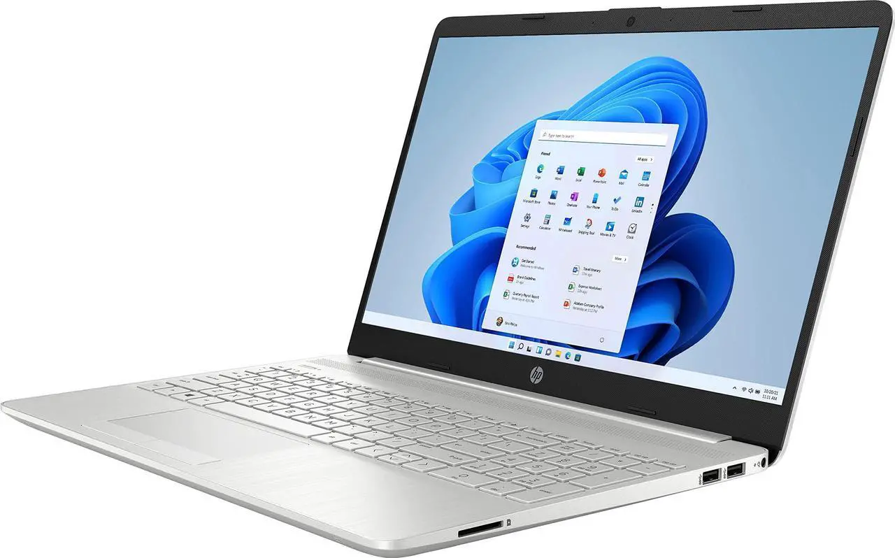 Alt view image 2 of 5 - HP 2022 Pavilion 15.6" HD Laptop, 4-Core Intel Celeron N4120 Processor (Upto 2.6GHz), 8GB RAM, 256GB SSD HD Webcam, Wi-Fi 5, Bluetooth, Long Battery Life, Fast Charge, Windows 11+HubxcelAccessory