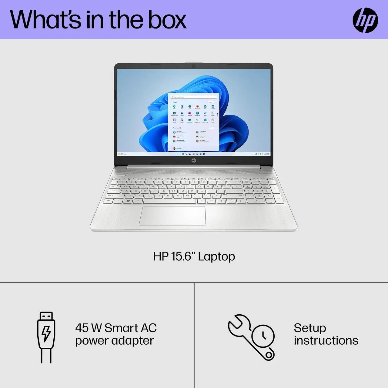 Alt view image 5 of 5 - Hp 15.6 inch FHD Laptop | 11th Gen Intel Core i5-1135G7 Processor (Beats i7-1065G7) | Intel Iris Xe Graphics | 16GB RAM | 256GB SSD | Windows 11 Home | Bundle with 64GB USB Flash Drive
