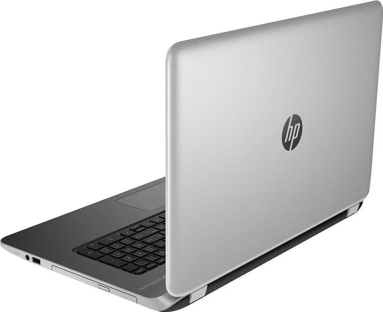 Alt view image 3 of 3 - HP Pavilion Laptop, Intel Core i3-4030U 1.9GHz, 6GB DDR3, 500GB SATA, 802.11n, Win8.1, Natural Silver, 17.3"