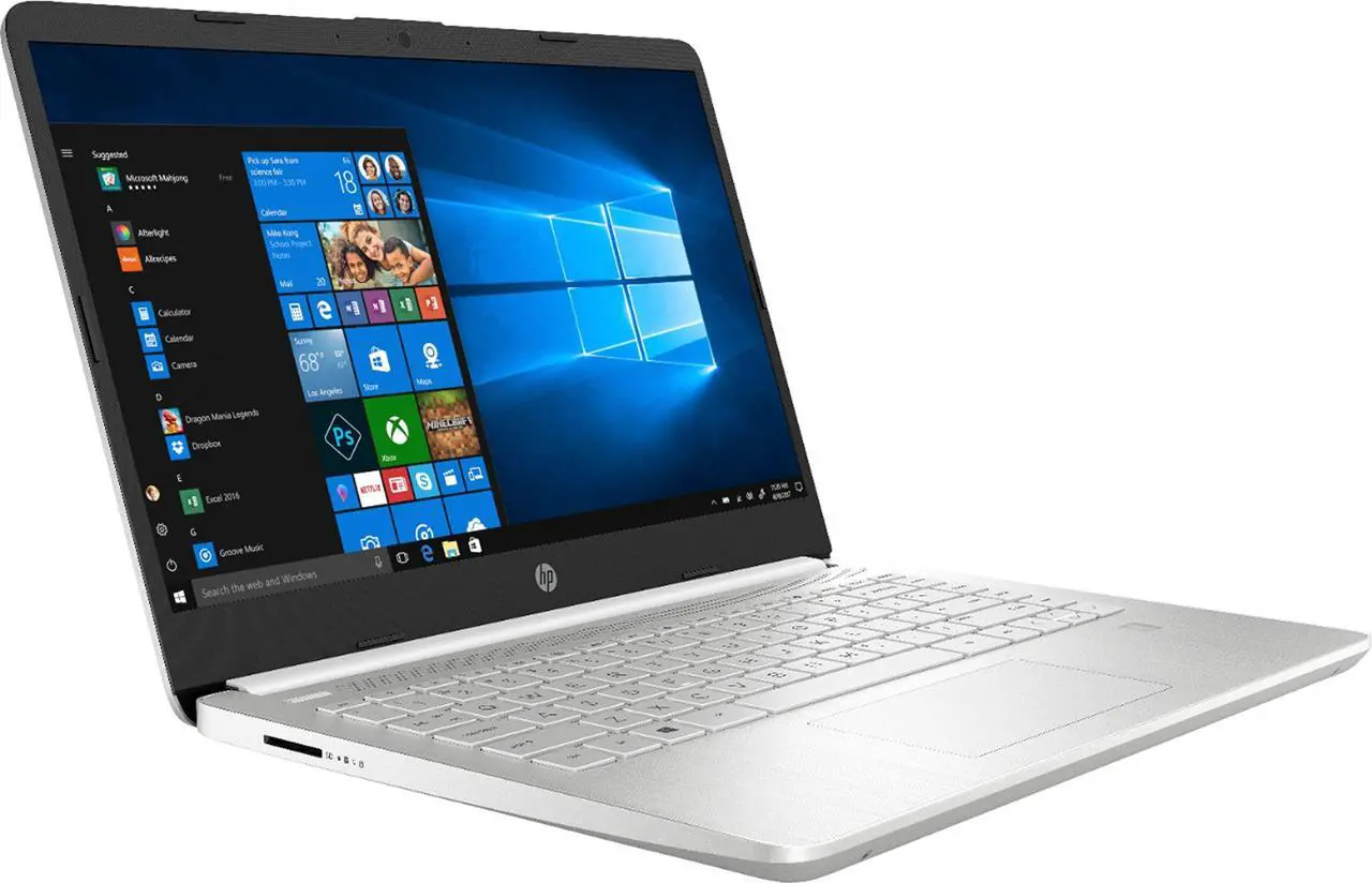 Alt view image 2 of 4 - HP 14 inch 2022 Business Laptop 14" FHD IPS 2-Core Intel i3-1005G1 12GB DDR4 256GB SSD Intel UHD Graphics Wi-Fi 5 Backlit Keyboard Windows 10 Home w/ONT 32GB USB