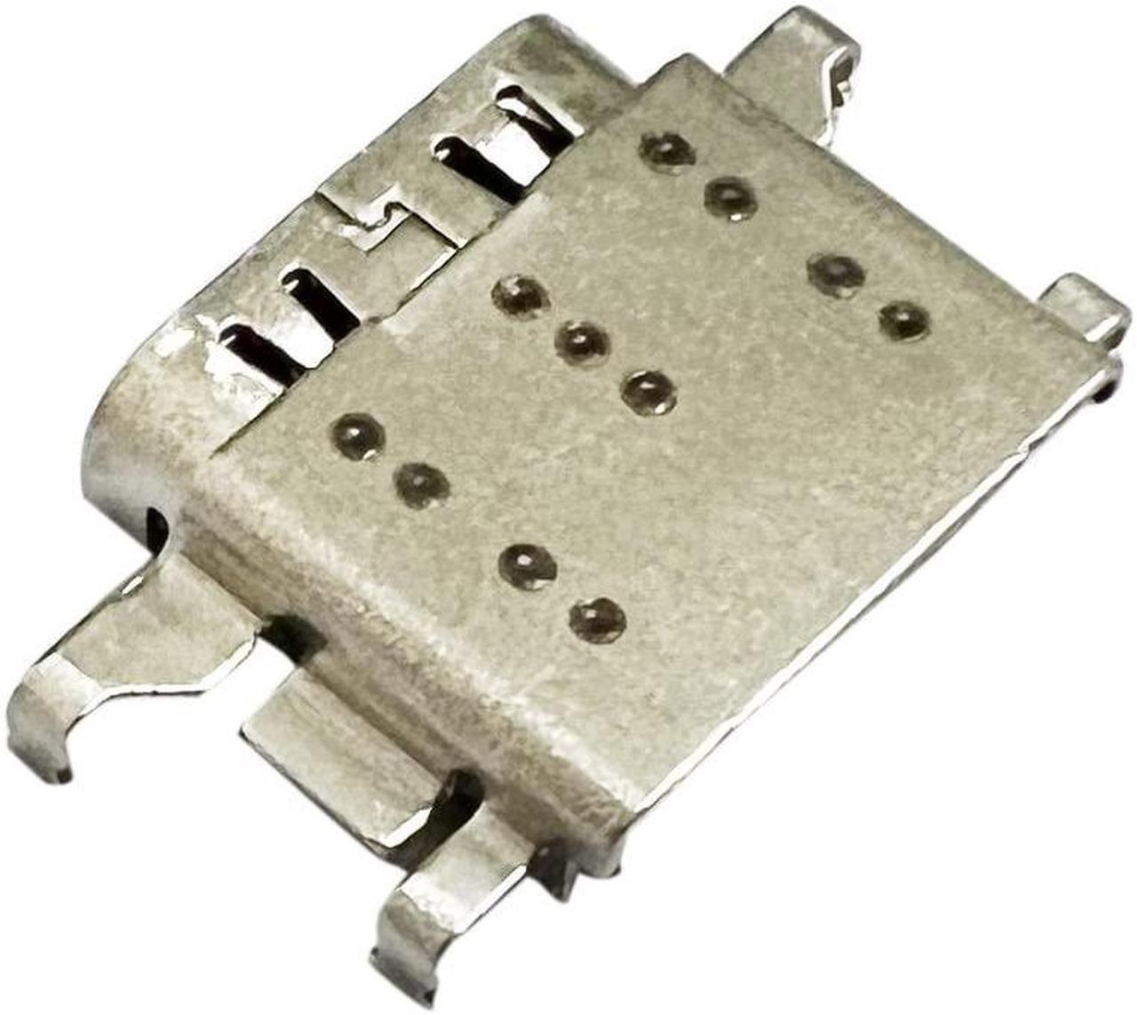 Alt view image 2 of 5 - HSSDTECH Type-C Charging Port DC in Power Jack Olug USB-C Port Connector Socket Replacement for DELL Latitude 5520 5521 5530 5531 5420 5421 5430 5431 5320/precision 3570 3571 3560 3561 P137G P104F