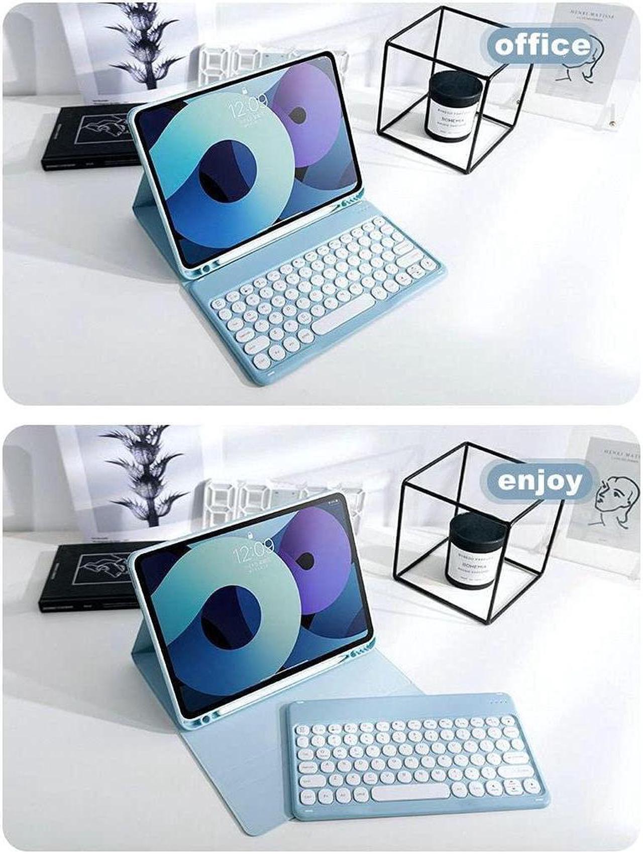 Alt view image 3 of 5 - AnMengXinLing Keyboard Case for Galaxy Tab S9 FE Plus/S9 Plus (12.4inch), Galaxy Tab Case with Keyboard and Mouse Combo, Detachable Magnetic Keyboard Case with S Pen Holder (Black)