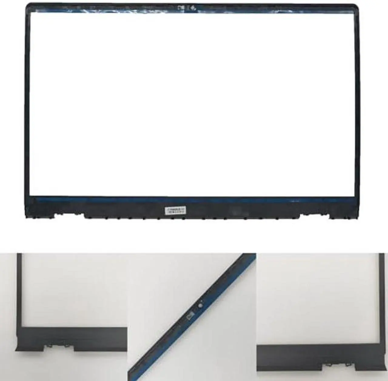 Alt view image 3 of 5 - Jxjslp Replacement LCD Back Cover Top Case Lid Front Bezel Frame with Hinges for DELL Inspiron 15 3510 3511 3515 3520 3525 Series Laptop 0WPN8 00WPN8 9WC73 09WC73 AP3LE000901 Black