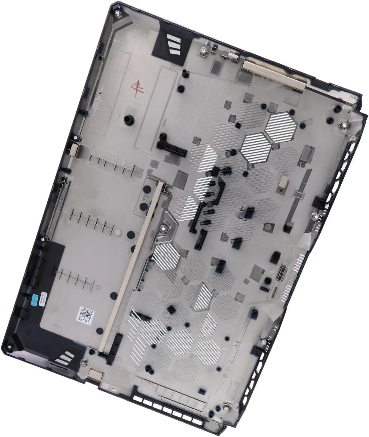 Alt view image 4 of 4 - Deal4GO Lower Bottom Case Base Cover (7 Air Outlet) Replacement for ASUS TUF Gaming FA506 FX506 FA566 FA506Q FA506IE FX506HM - Black