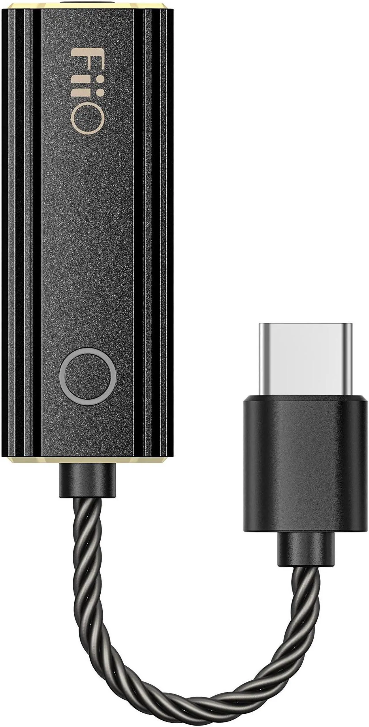 Main image of FiiO JadeAudio KA1 Headphone Amps Amplifier Tiny USB DAC High Resolution 3.5mm Lossless for Smartphones/PC/Laptops/Players(Type C, Black)