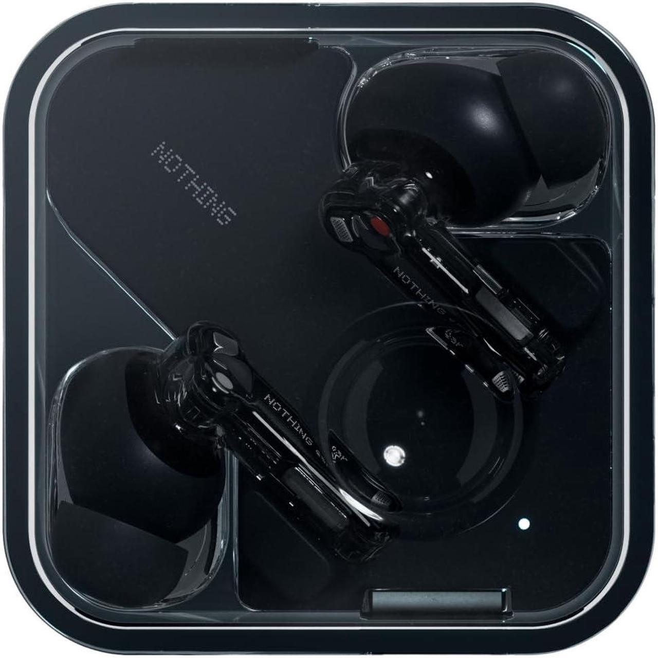 Main image of Nothing Ear Wireless Earbuds with ChatGPT Integration, Smart ANC, Hi-Res Audio with LDAC & LHDC, 11mm Dynamic Bass Boost, 40.5H Playtime, 6 Mics for Calls Wireless Headphones, Wireless Charging Black
