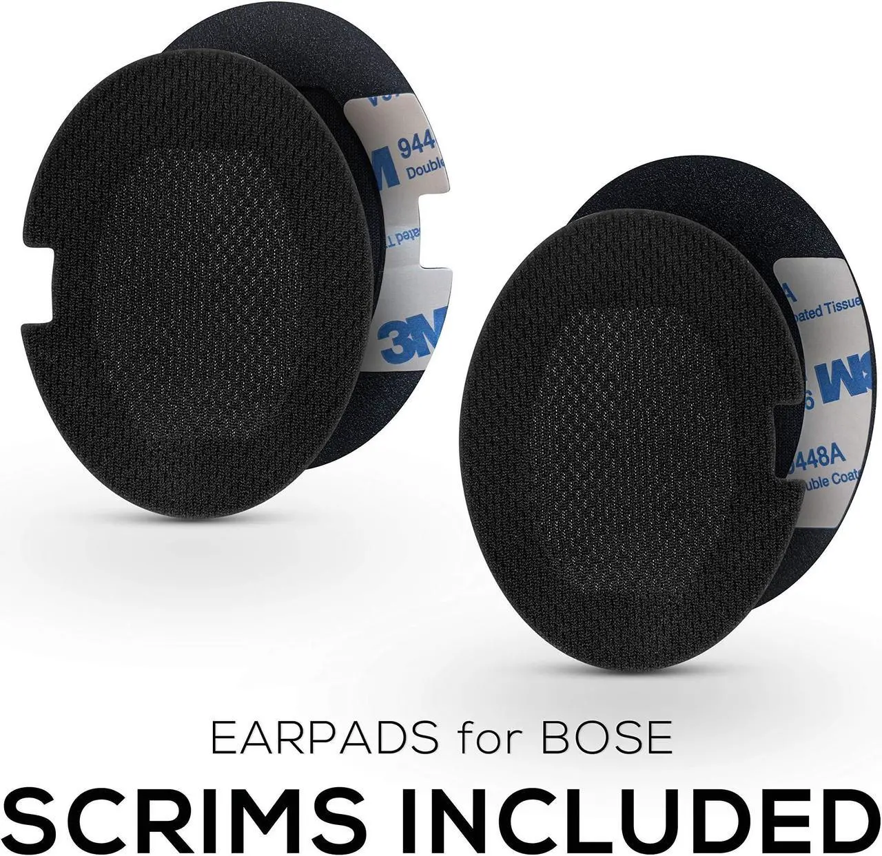 Alt view image 3 of 5 - Replacement Earpads for Bose QC15 Headphones, Upgraded Quality w/Real Memory Foam, High Grade Replacement Ear Pad Material, Also Fits QuietComfort 15 2 Ae2 Ae2i Ae2w, by Brainwavz
