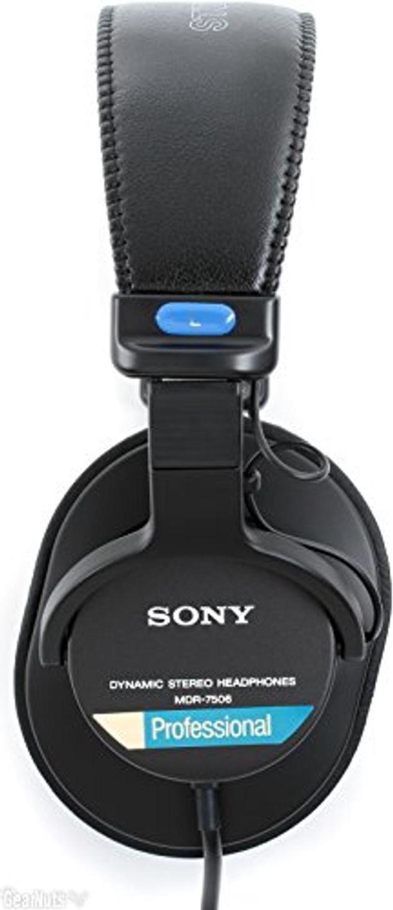 Alt view image 4 of 4 - Sony MDR7506 Professional Large Diaphragm Headphone (International Model) No Warranty