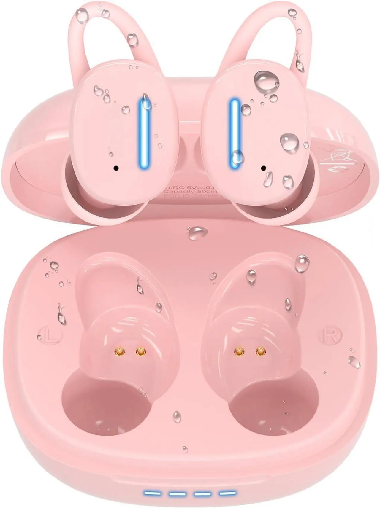 Main image of CALCINI Wireless Earbuds IPX8 Waterproof Touch Control, Bluetooth 5.3 in Ear Headphones with Charging Case, TWS Headset for Phone,Samsung,Android, Sport and Workout Deep Bass Microphone Earphones