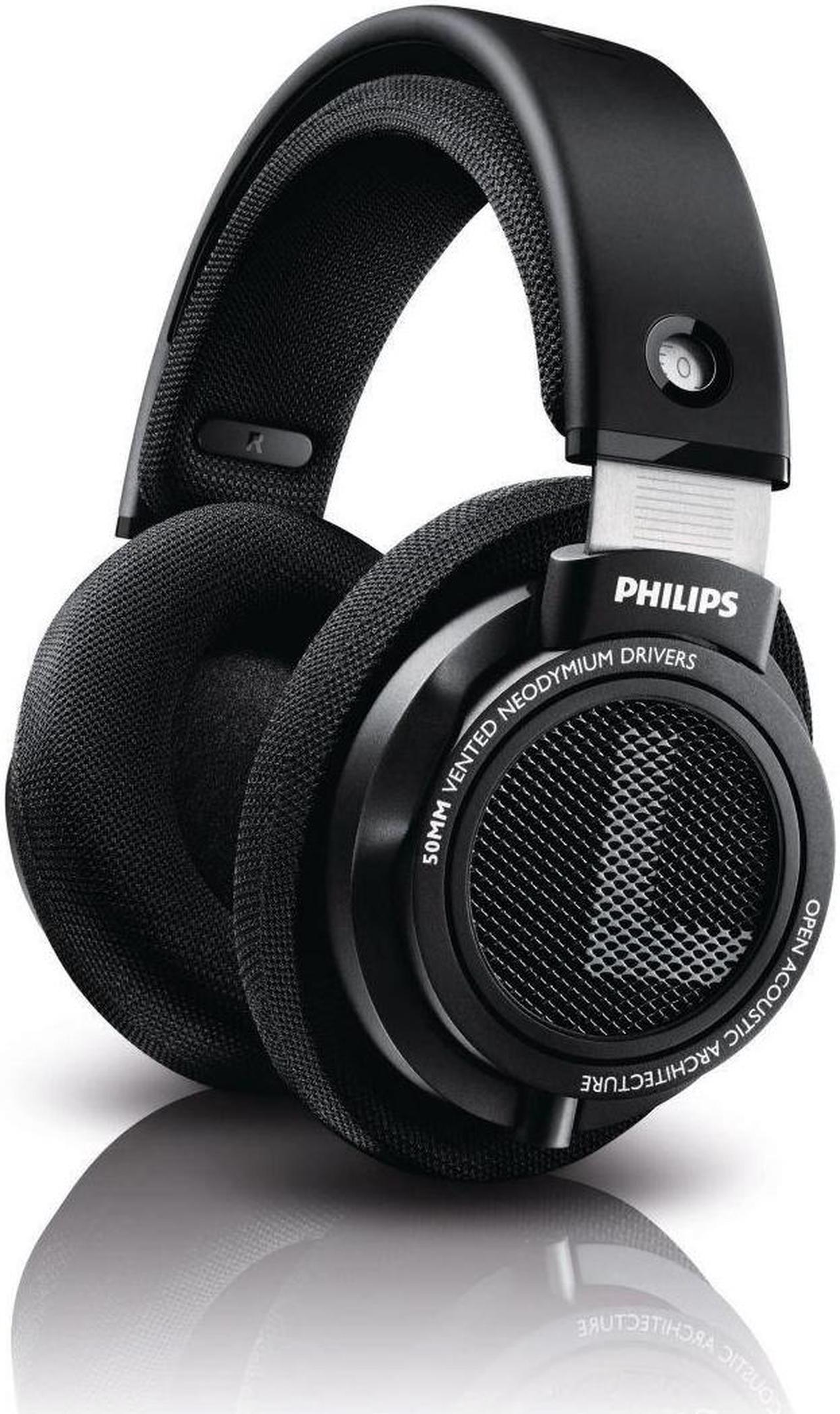 Main image of PHILIPS SHP9500 Hifi Precision Stereo Over-Ear Headphones (Black)