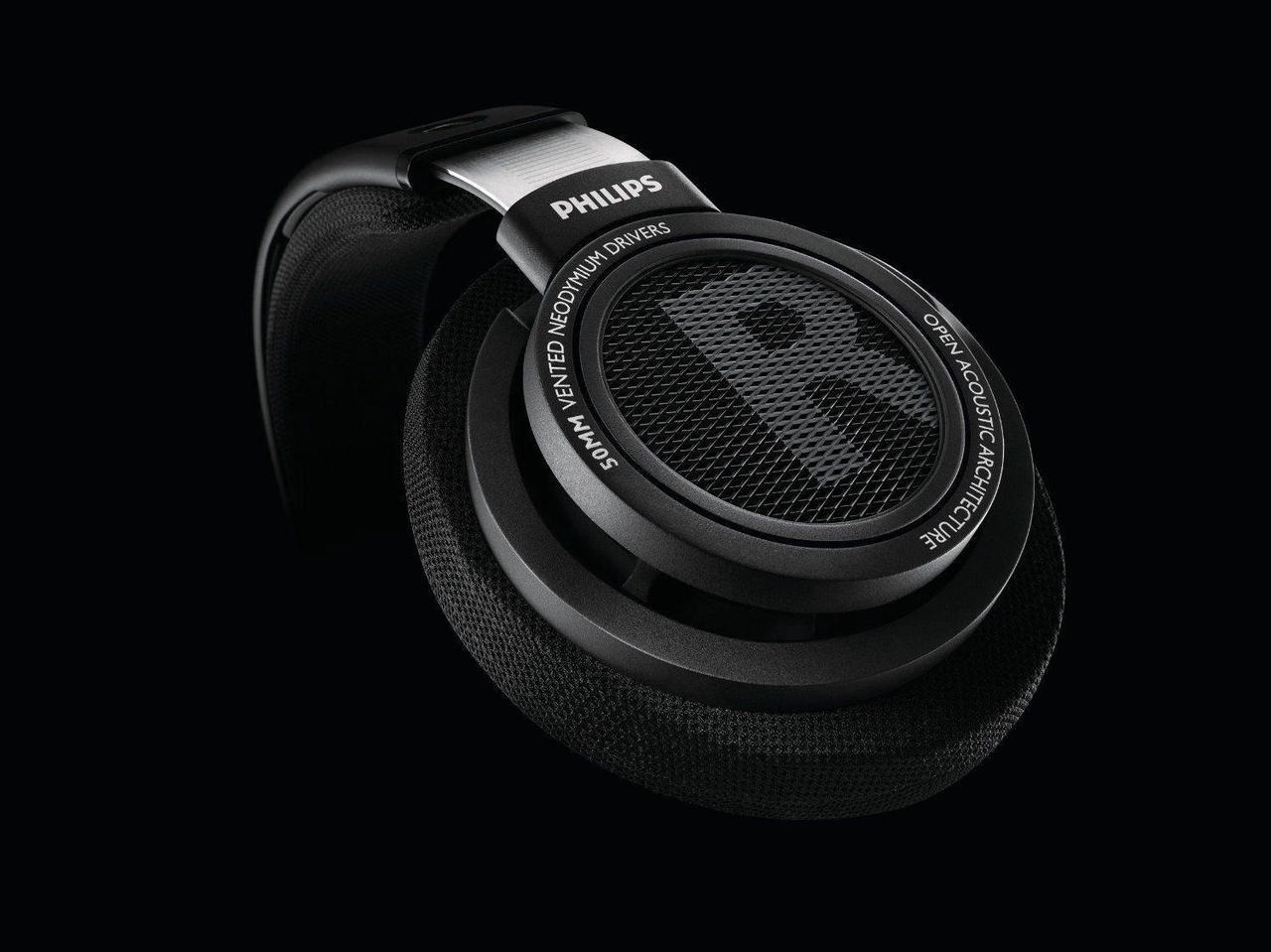 Alt view image 3 of 4 - PHILIPS SHP9500 Hifi Precision Stereo Over-Ear Headphones (Black)