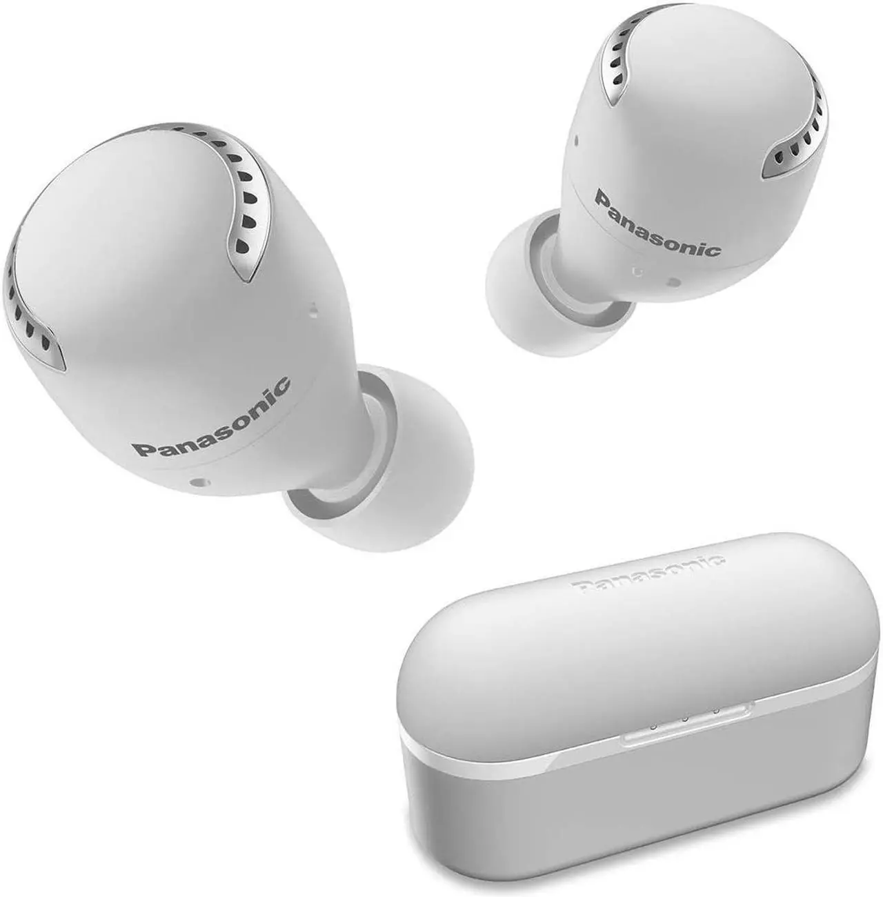 Main image of Panasonic Noise Cancelling Wireless Earbuds, True Wireless Earbud & In-Ear Headphones with Charging Case, IPX4 Water Resistant and Compatible with Alexa - RZ-S500W (Light Grey)