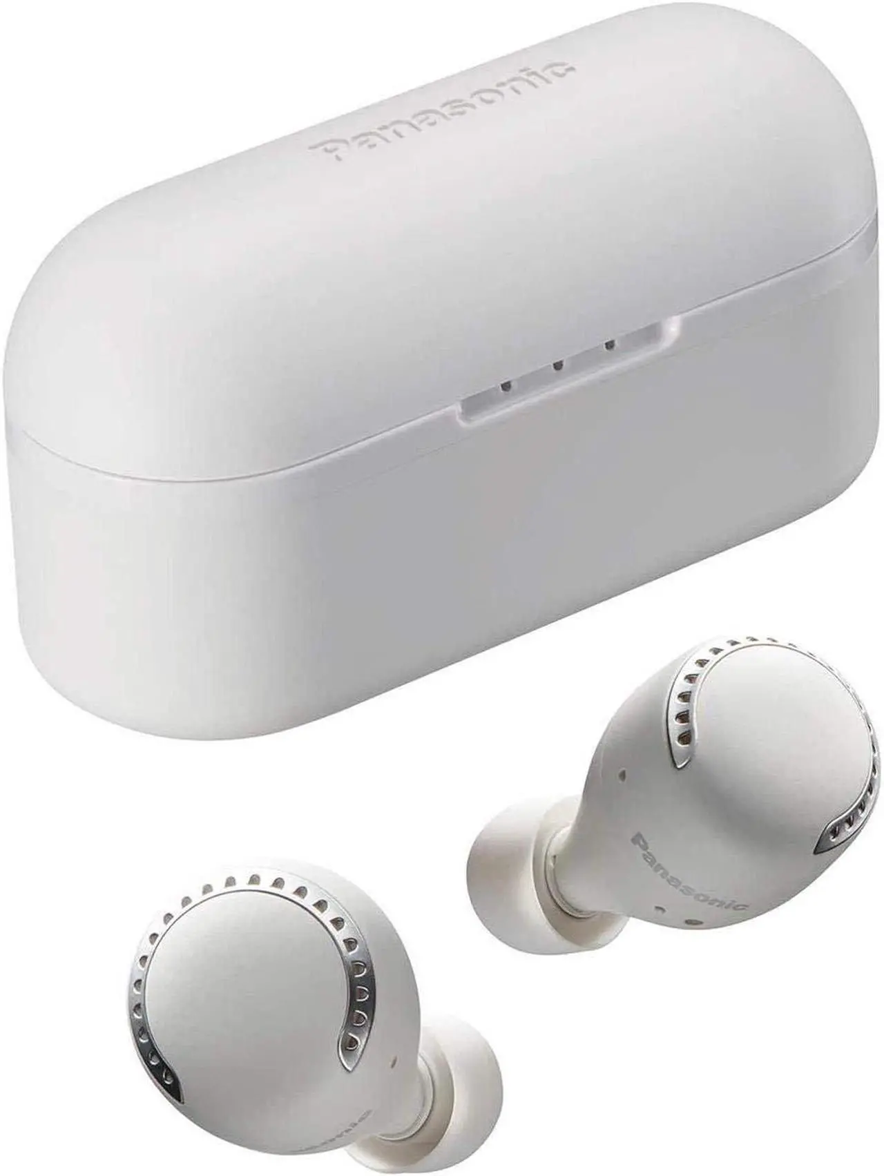 Alt view image 2 of 5 - Panasonic Noise Cancelling Wireless Earbuds, True Wireless Earbud & In-Ear Headphones with Charging Case, IPX4 Water Resistant and Compatible with Alexa - RZ-S500W (Light Grey)