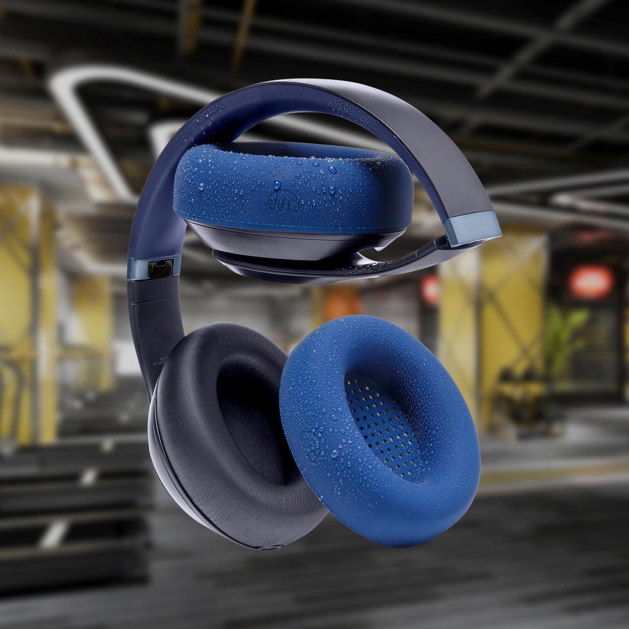 Alt view image 3 of 5 - WC SweatZ Studio Pro - Protective Silicone Earpad Covers for Beats Studio Pro Made by Wicked Cushions | Sweatproof & Easily Washable | Navy Blue