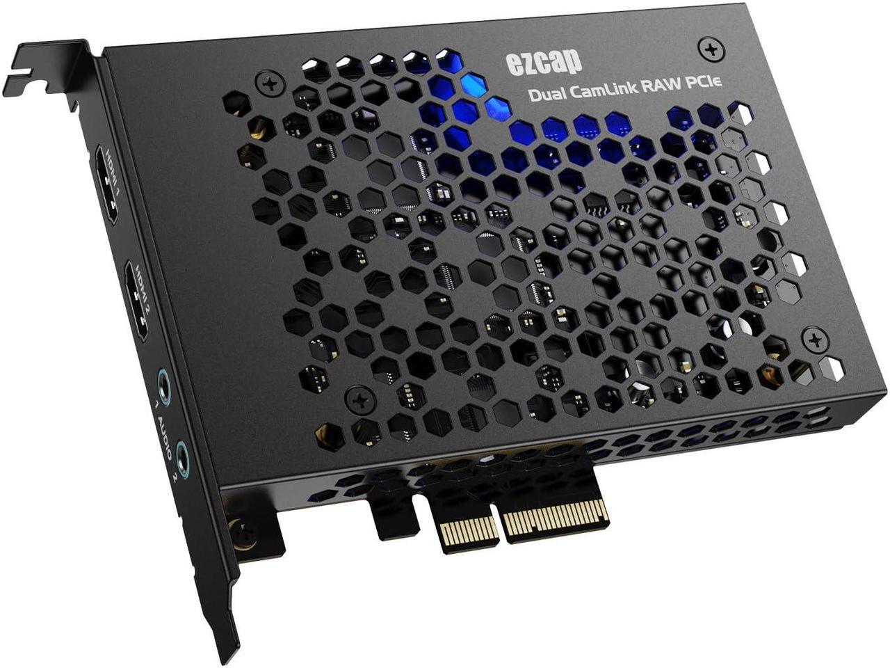 Alt view image 2 of 5 - Dual 4K HDMI Video Capture Card, USB 3.1, Plug and Play, Compatible with Windows/macOS/Linux, Ideal for Dual Camera Live Streaming, Recording, and Gaming