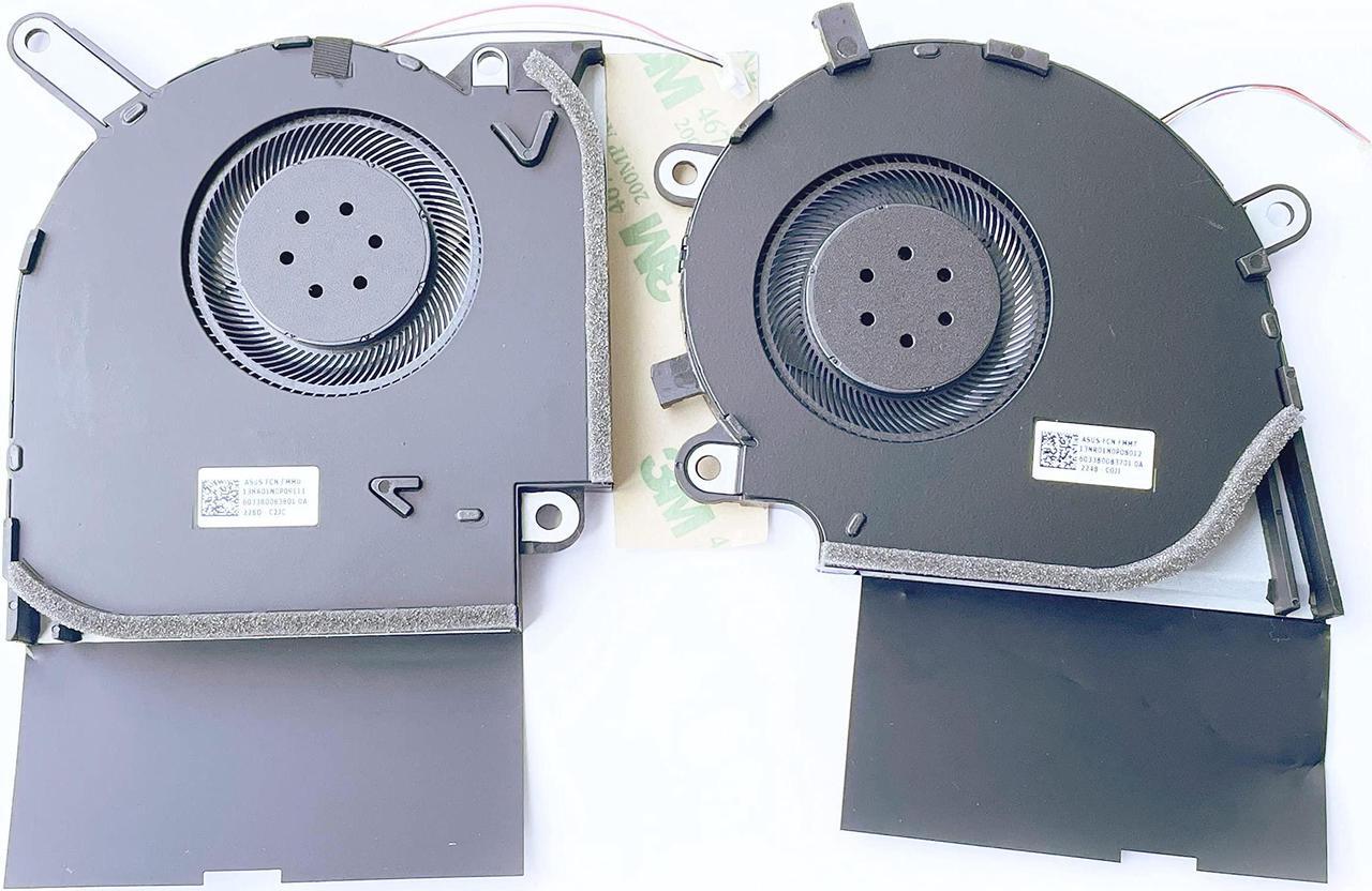 Main image of New CPU+GPU Cooling Fan Replacement for ASUS ROG Strix G731 G731G G731GT G731GW G17 G712 G712LU G712LV G712LW G712LWS G532L G712L G732LW Series DC12V DFSDK22105182L FMMT DFSCK22115181L FMMU