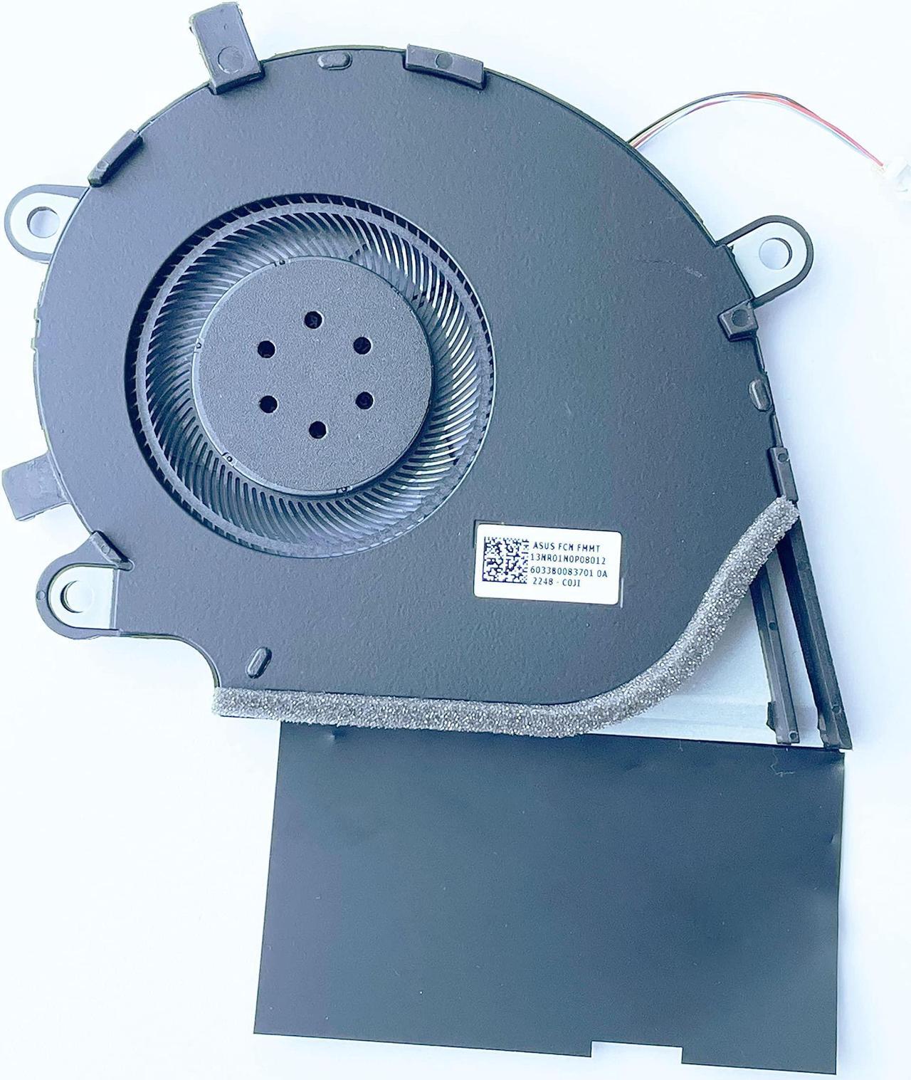 Alt view image 4 of 5 - New CPU+GPU Cooling Fan Replacement for ASUS ROG Strix G731 G731G G731GT G731GW G17 G712 G712LU G712LV G712LW G712LWS G532L G712L G732LW Series DC12V DFSDK22105182L FMMT DFSCK22115181L FMMU