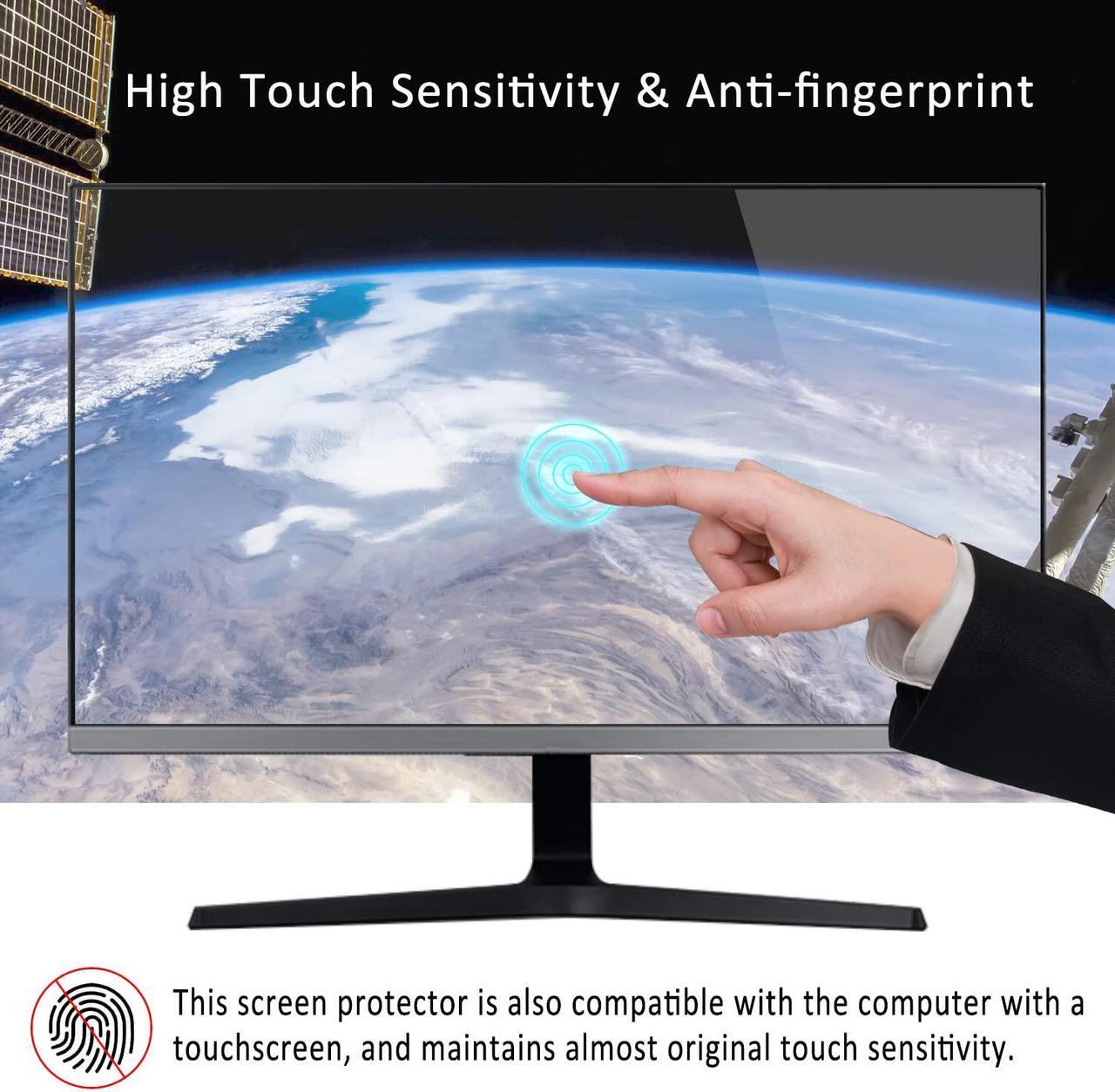 Alt view image 3 of 5 - 2 Pack Anti Glare Screen Protector for 24" Apple 2023/2021 iMac All-in-One Desktop Computer with M3/M1 chip, Reduce Glare Reflection and Eyes Strain, iMac 24 Matte Screen Protector, Anti Fingerprint