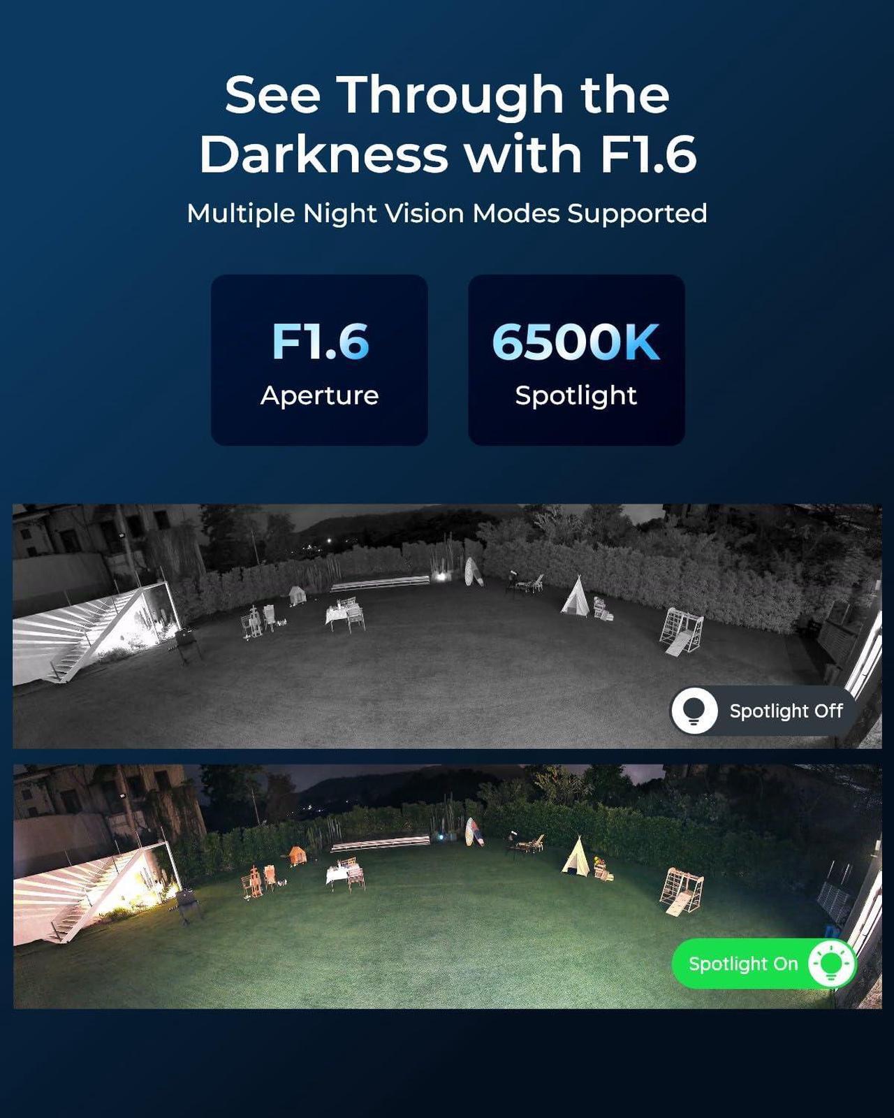 Alt view image 5 of 5 - REOLINK Duo 3 PoE 16MP UHD Dual-Lens PoE Security Camera with 180deg Panoramic View, Motion Track, F1.6 Color Night Vision, Person/Vehicle/Animal Detection, 2 Way Audio, Supports 24/7 Recording